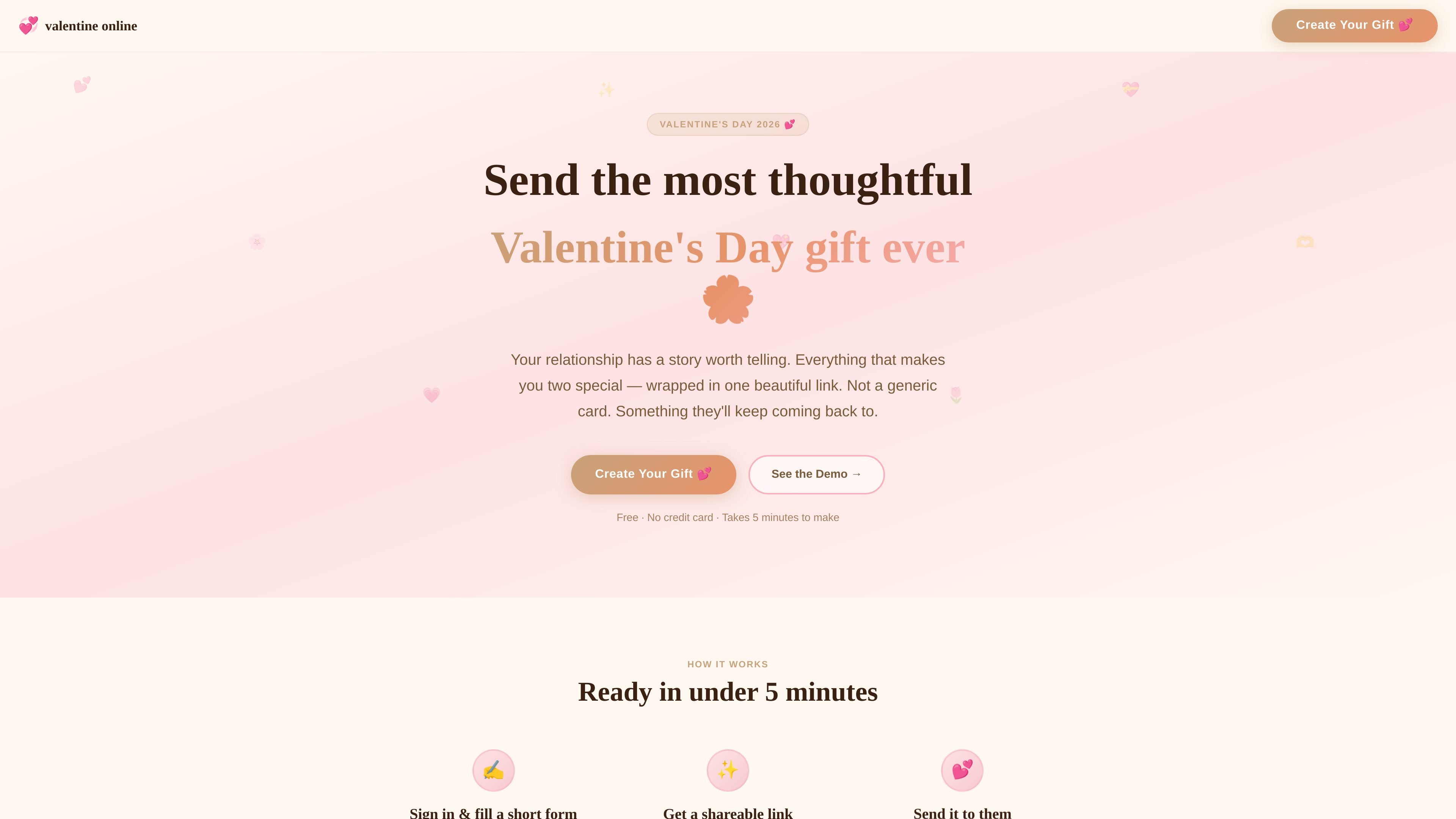 Valentine Online