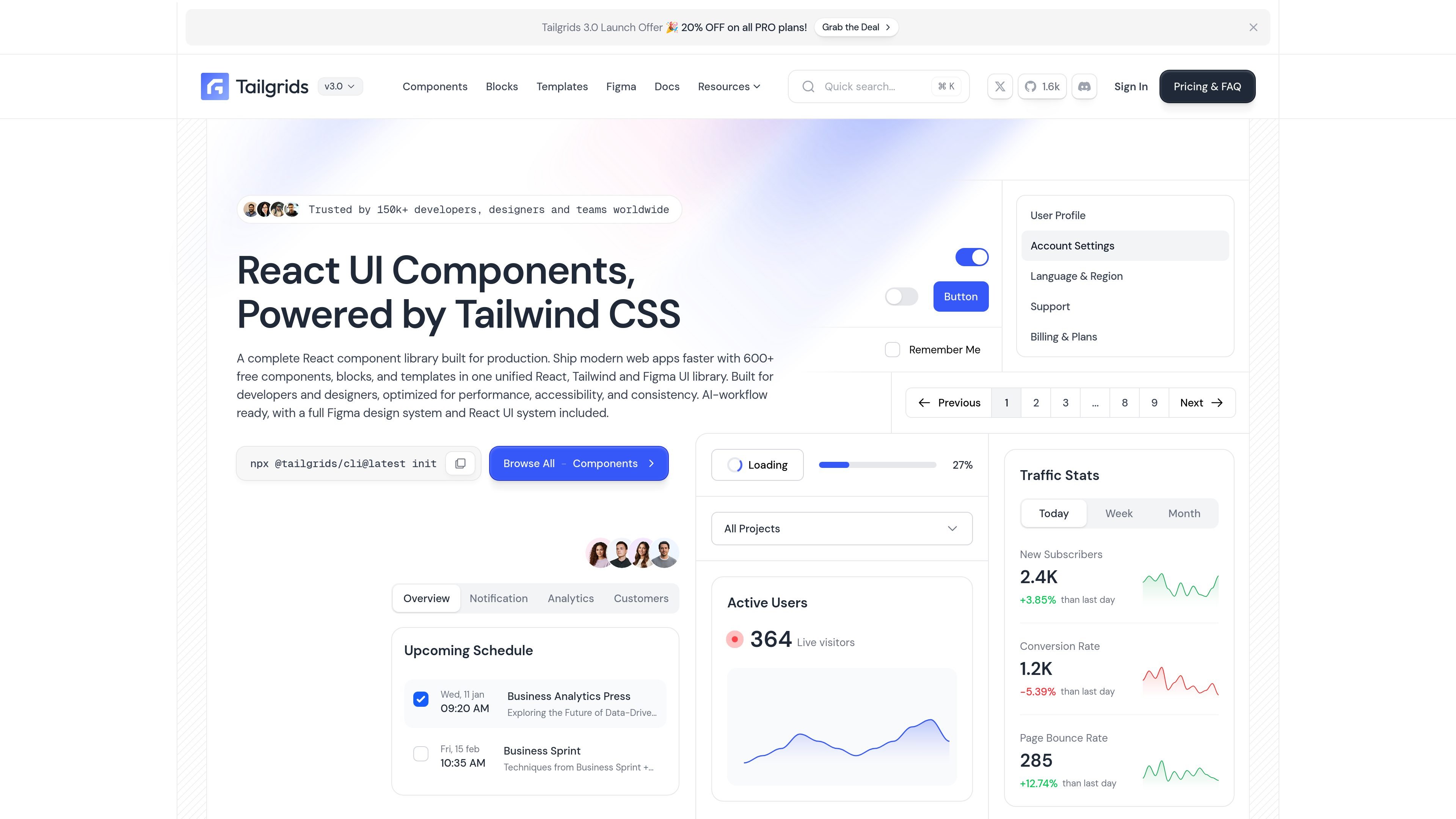Tailgrids UI