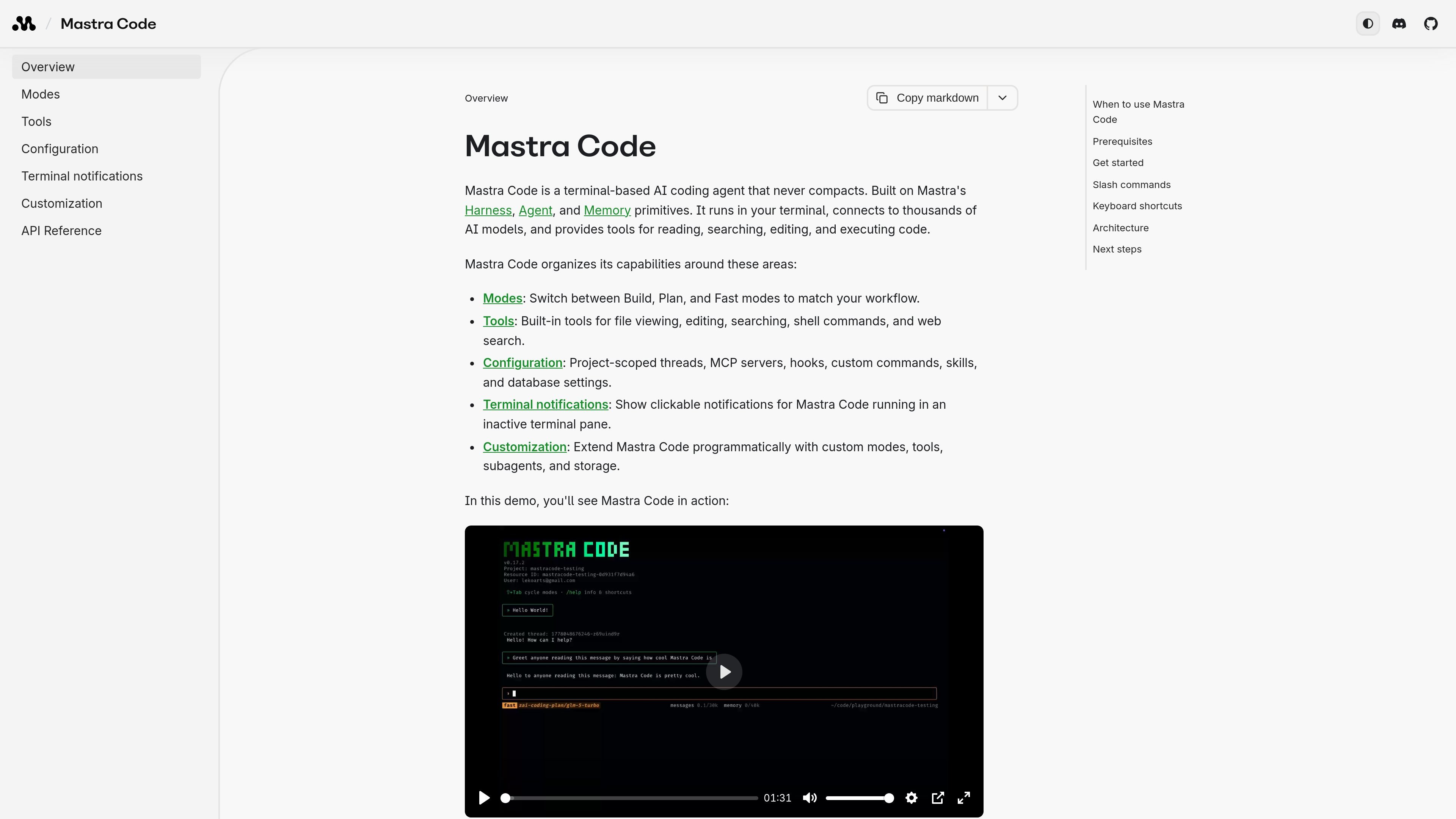 Mastra Code