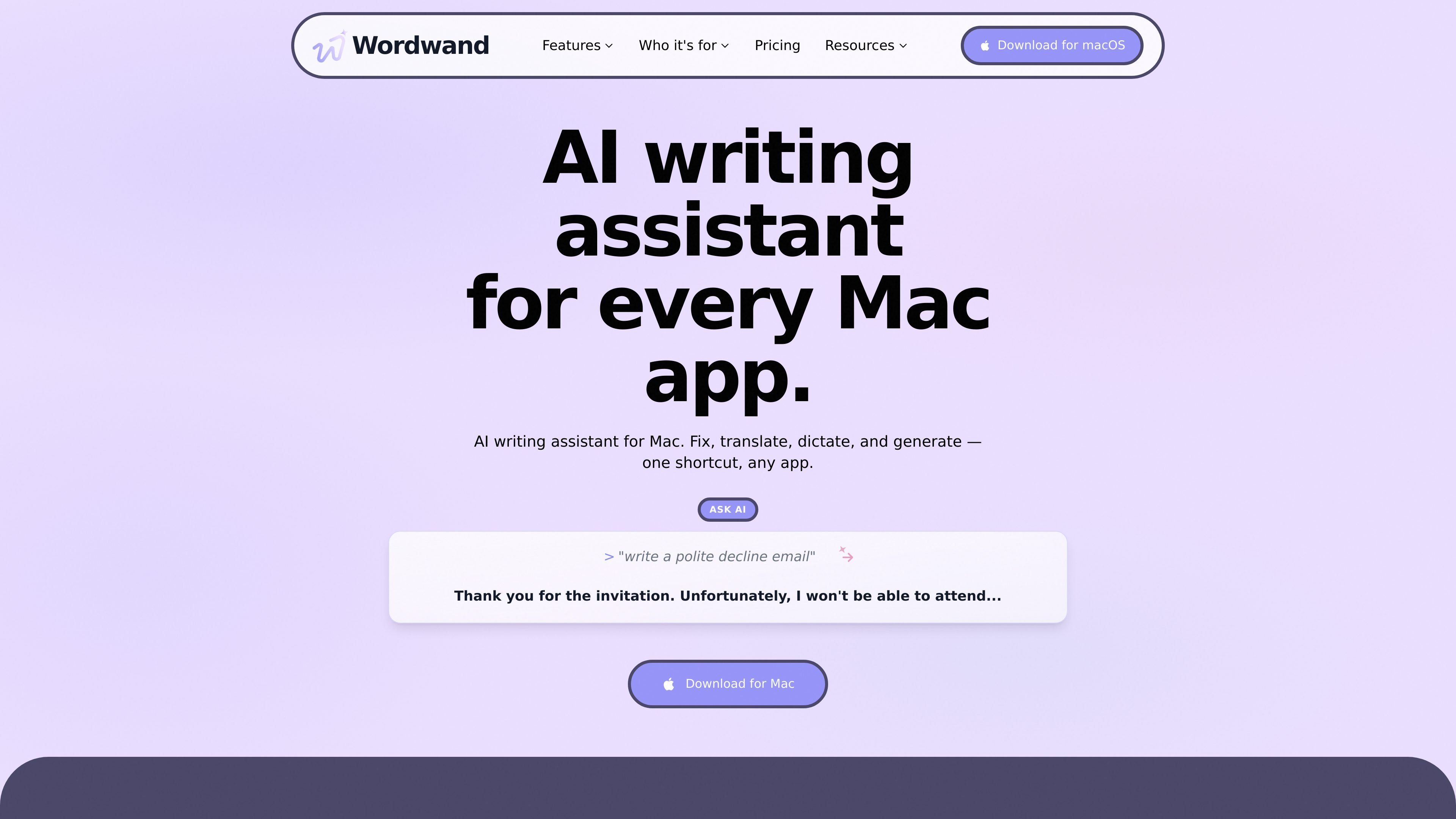 Wordwand