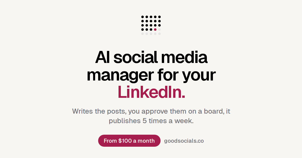 GoodSocials