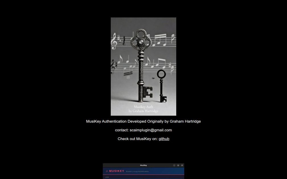MusiKey Authentication