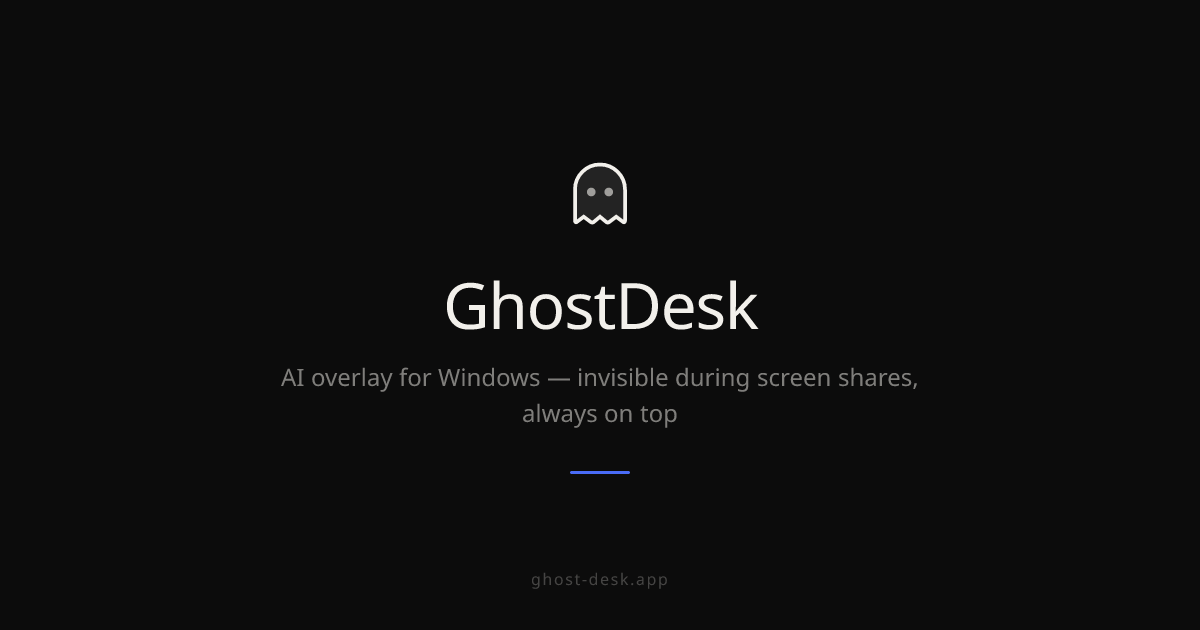GhostDesk