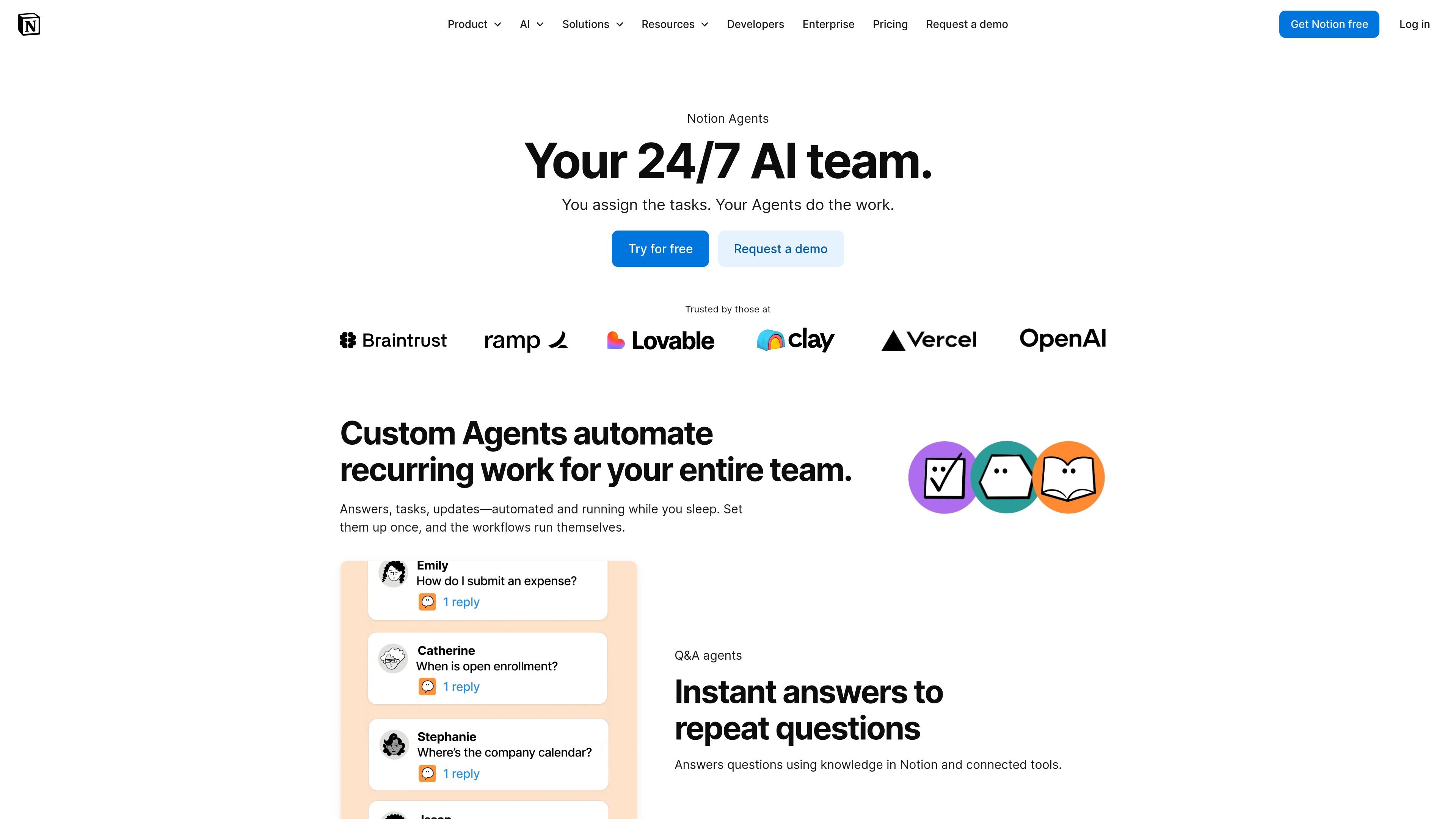 Notion Agents