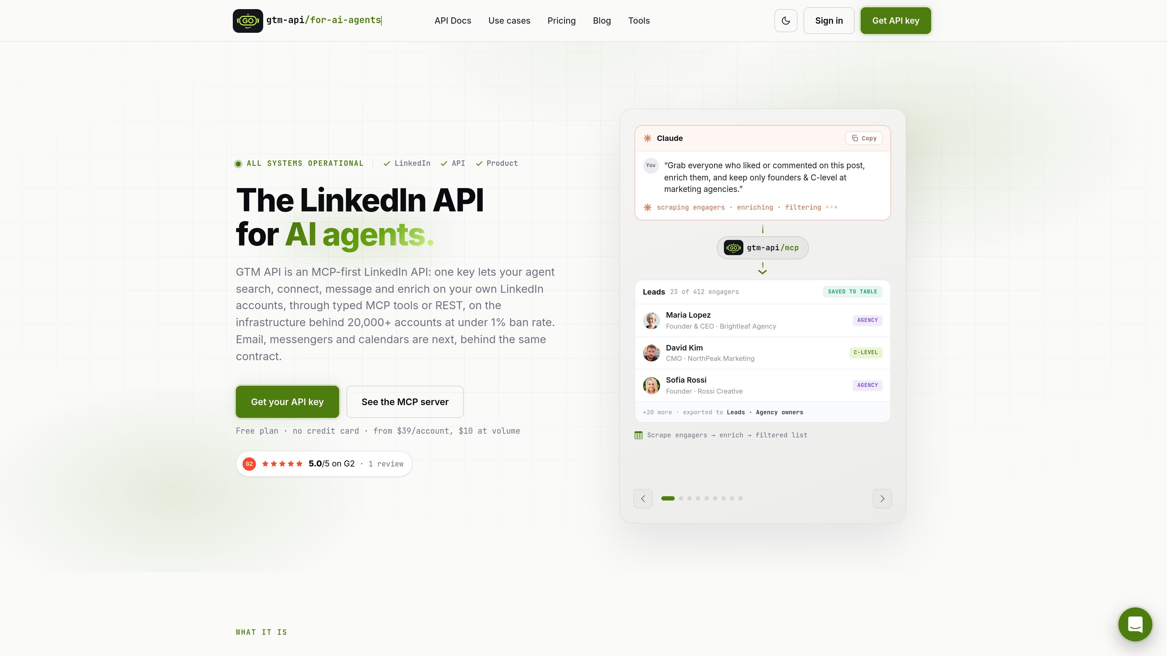 GTM API