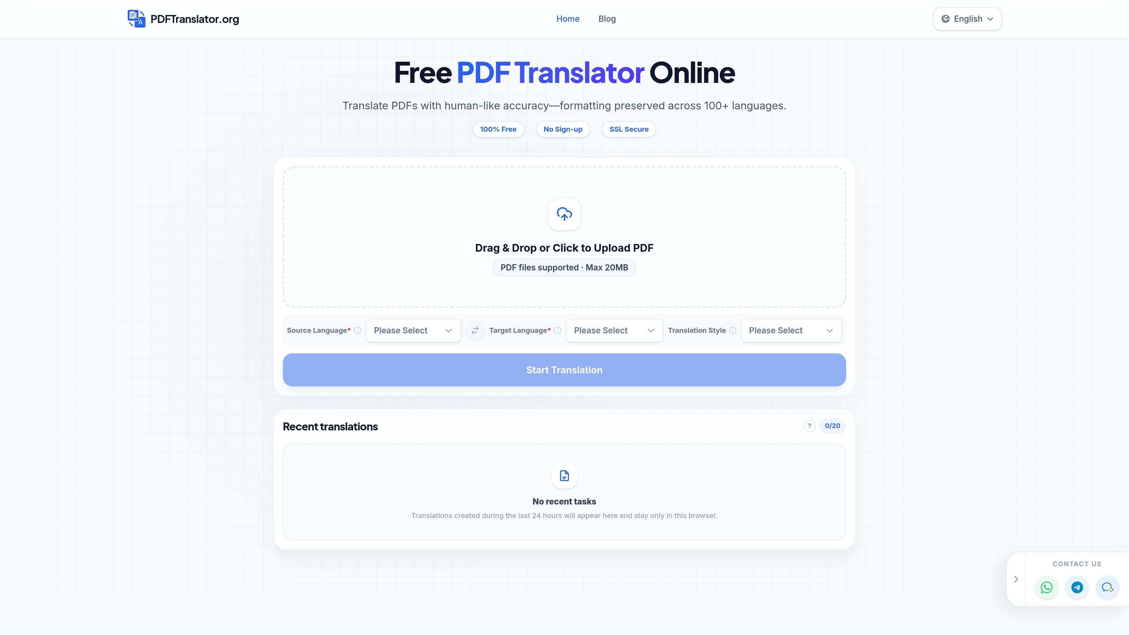 PDFTranslator.org