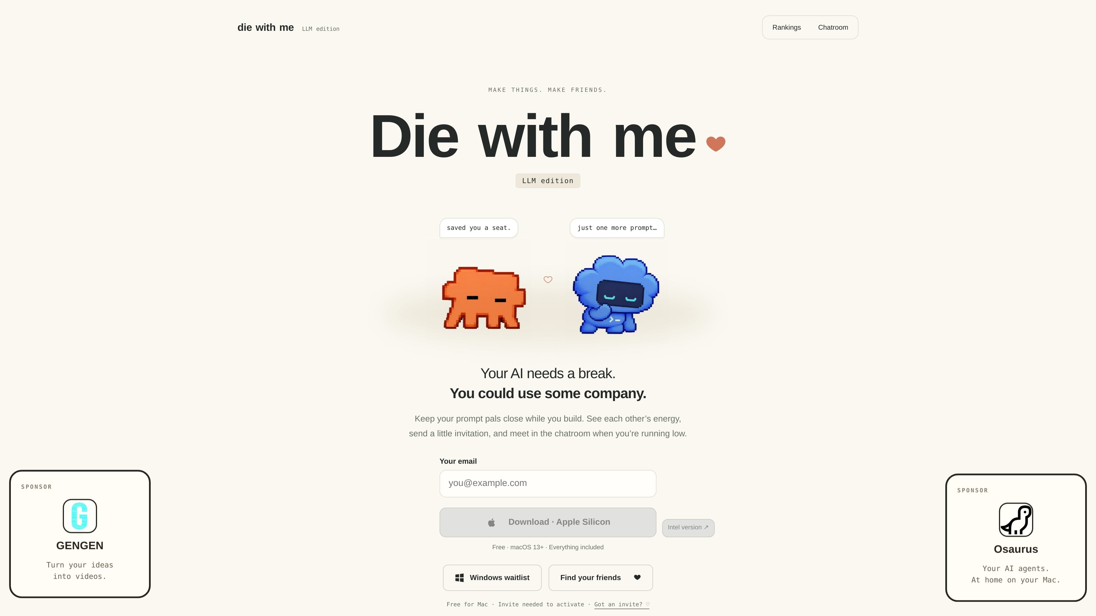 Die With Me