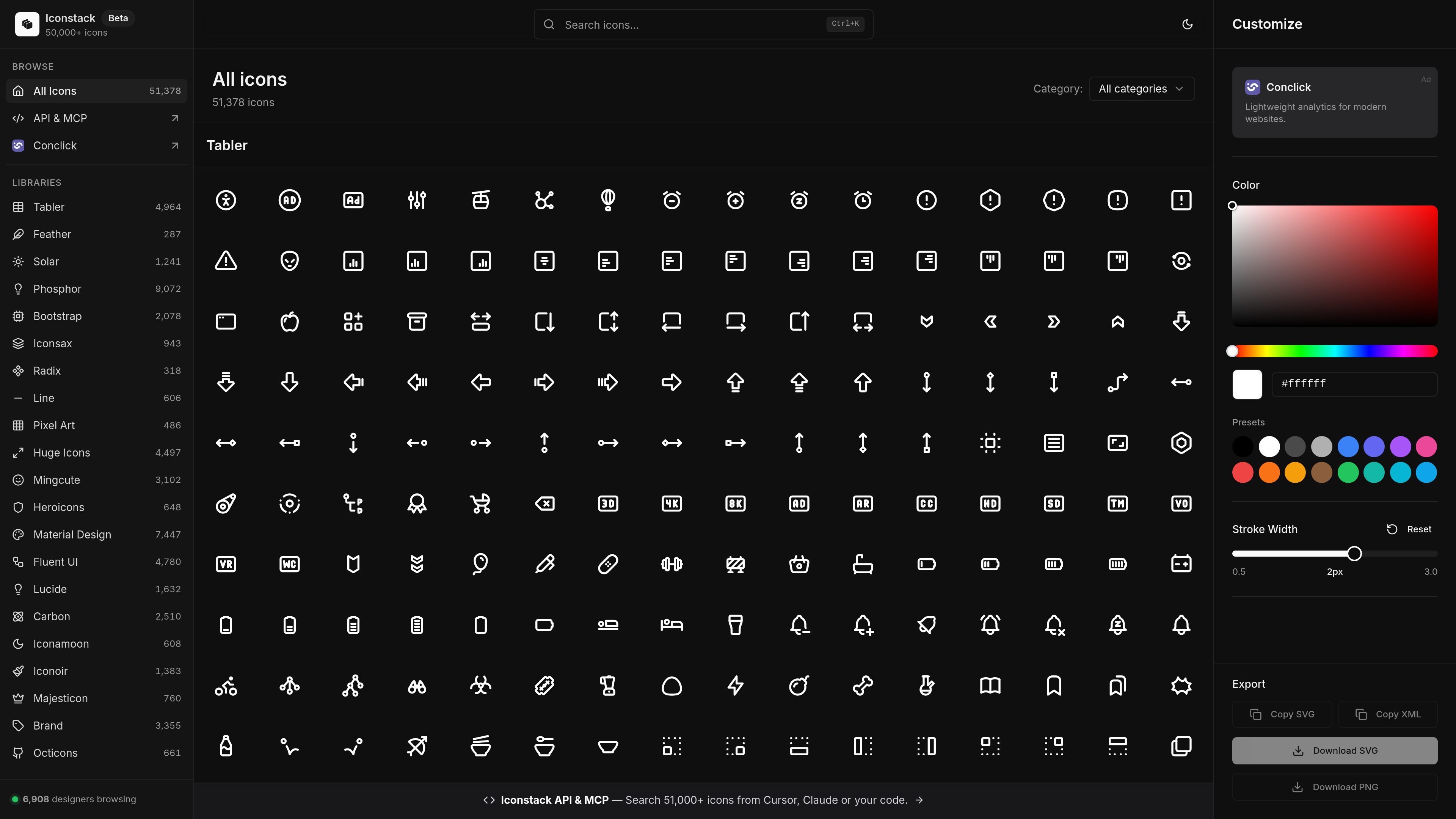 Iconstack