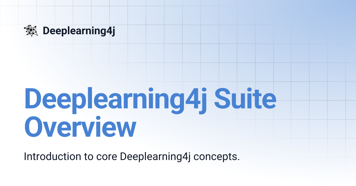 Deeplearning4j
