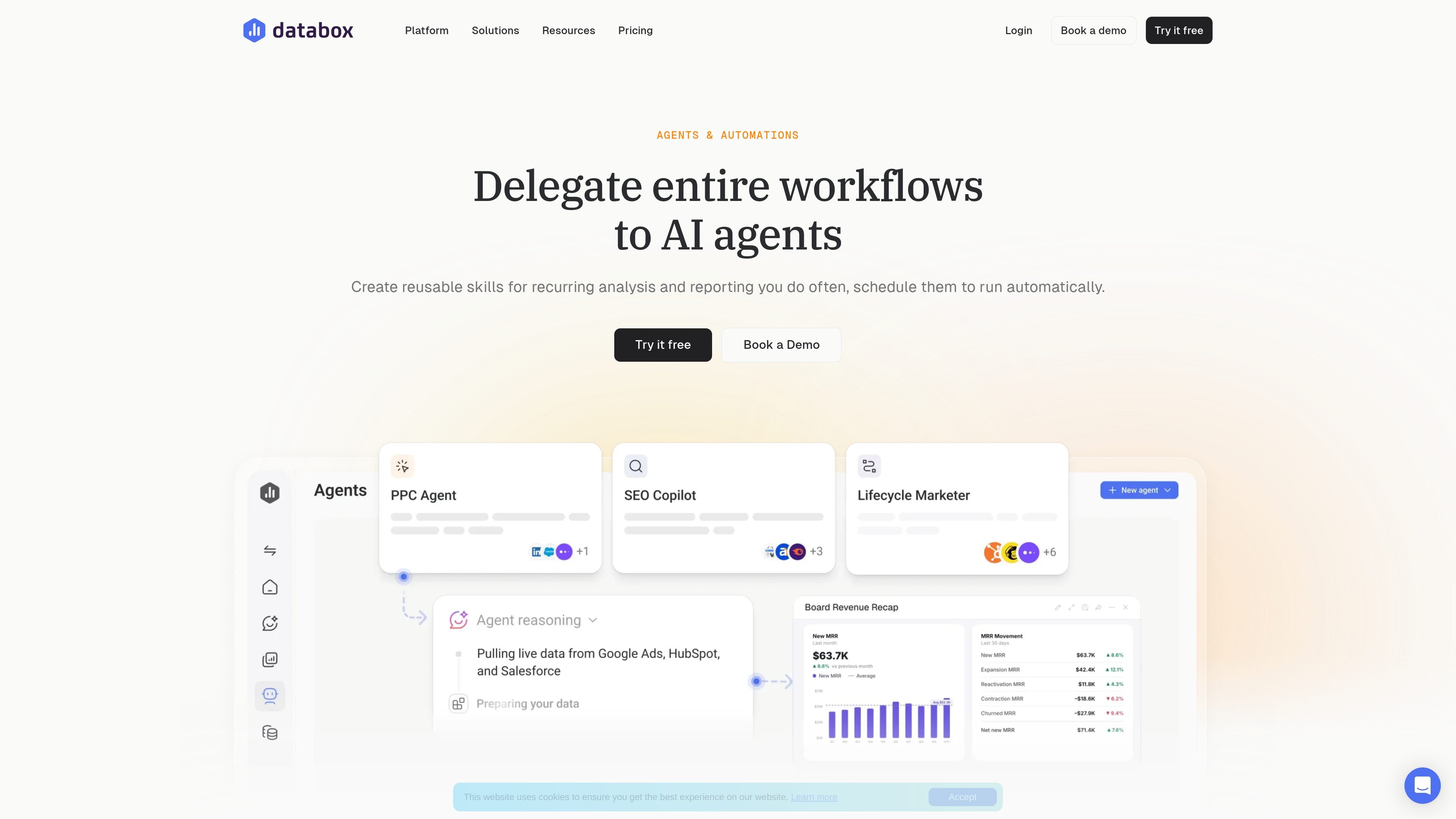 Databox AI Agents & Automations