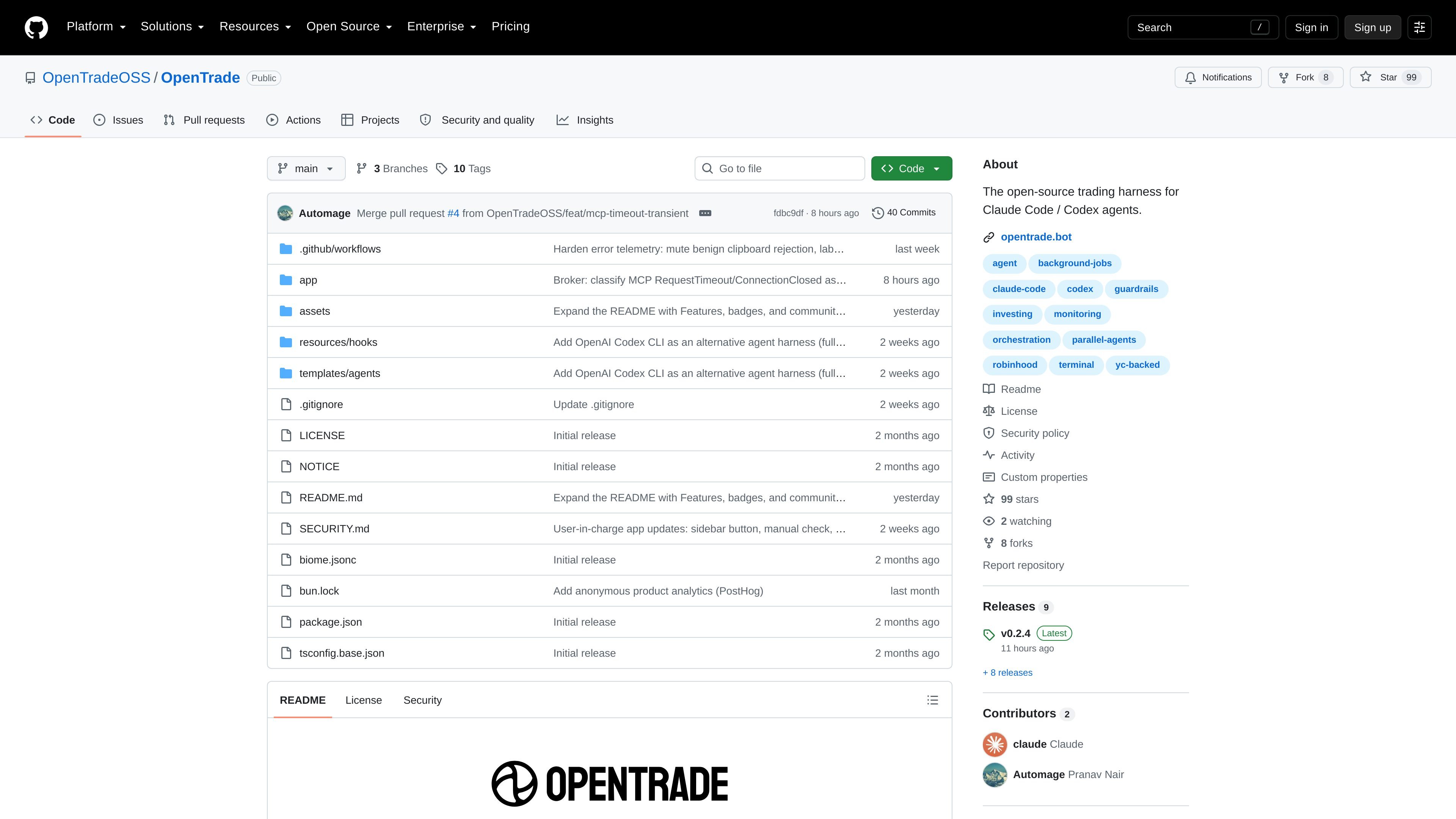 OpenTrade