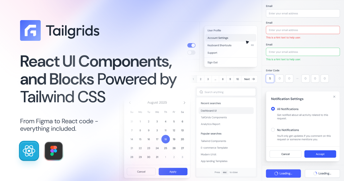 Tailgrids UI