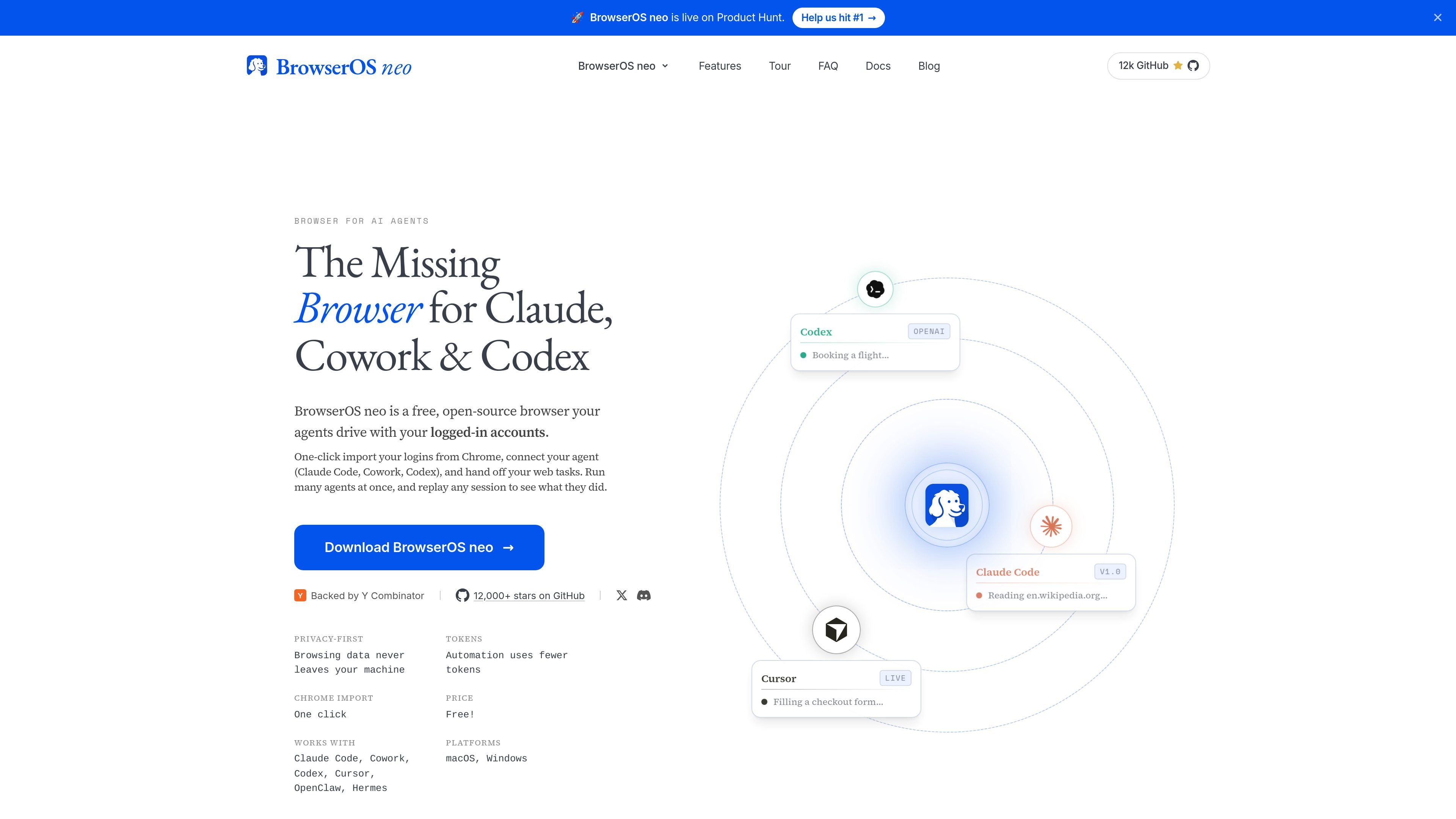 BrowserOS neo