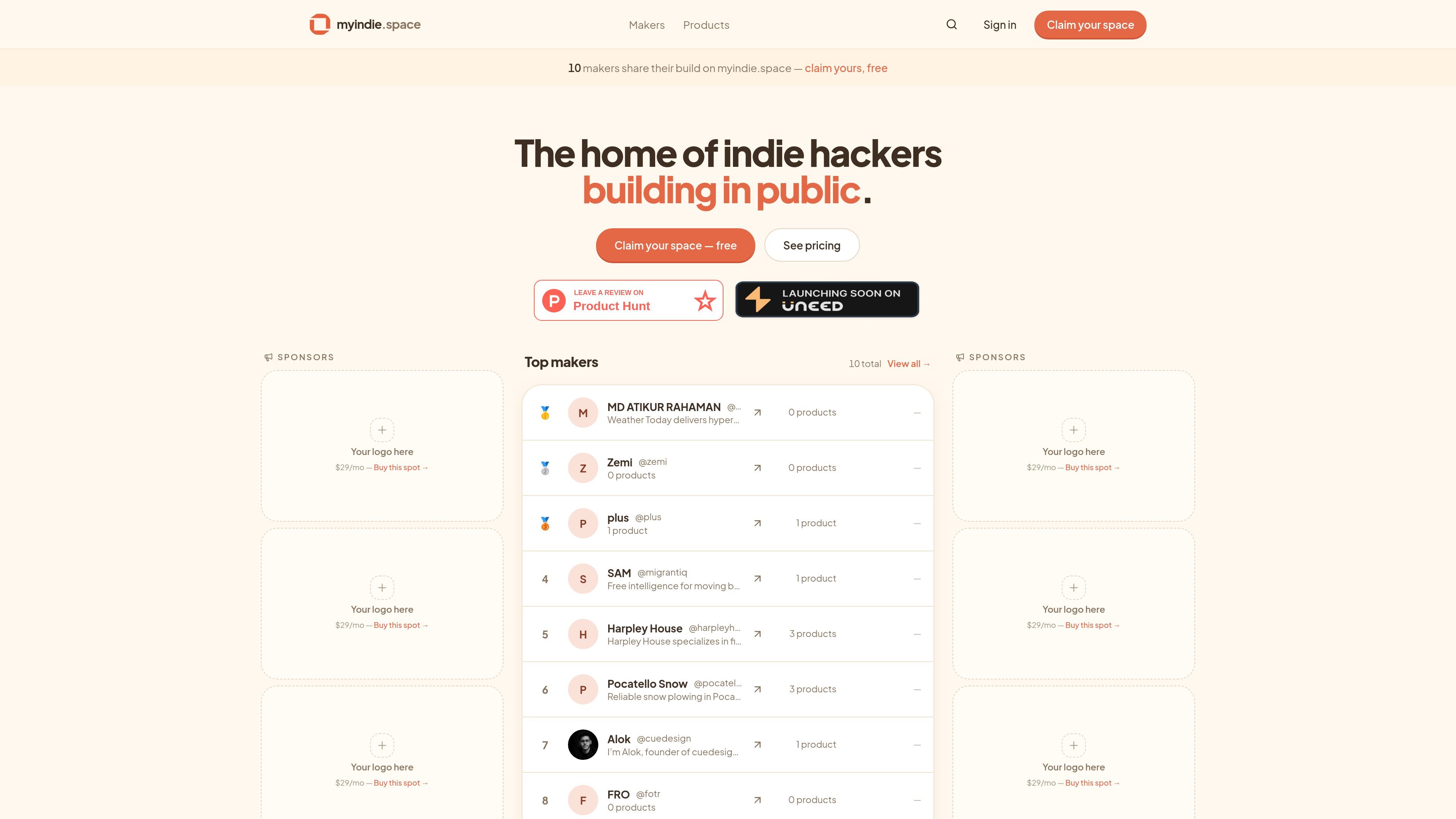 MyIndieSpace