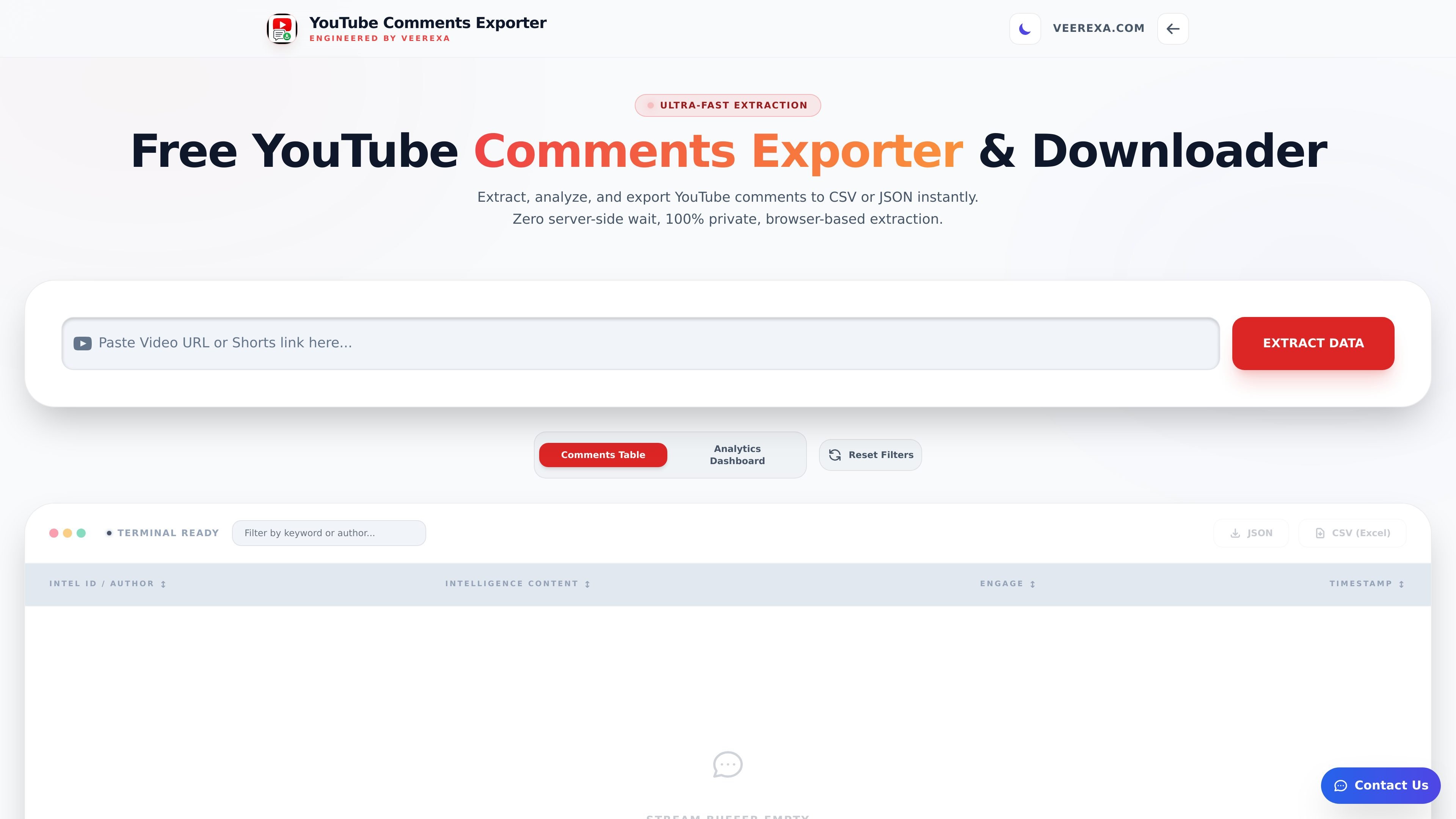 YouTube Comments Exporter