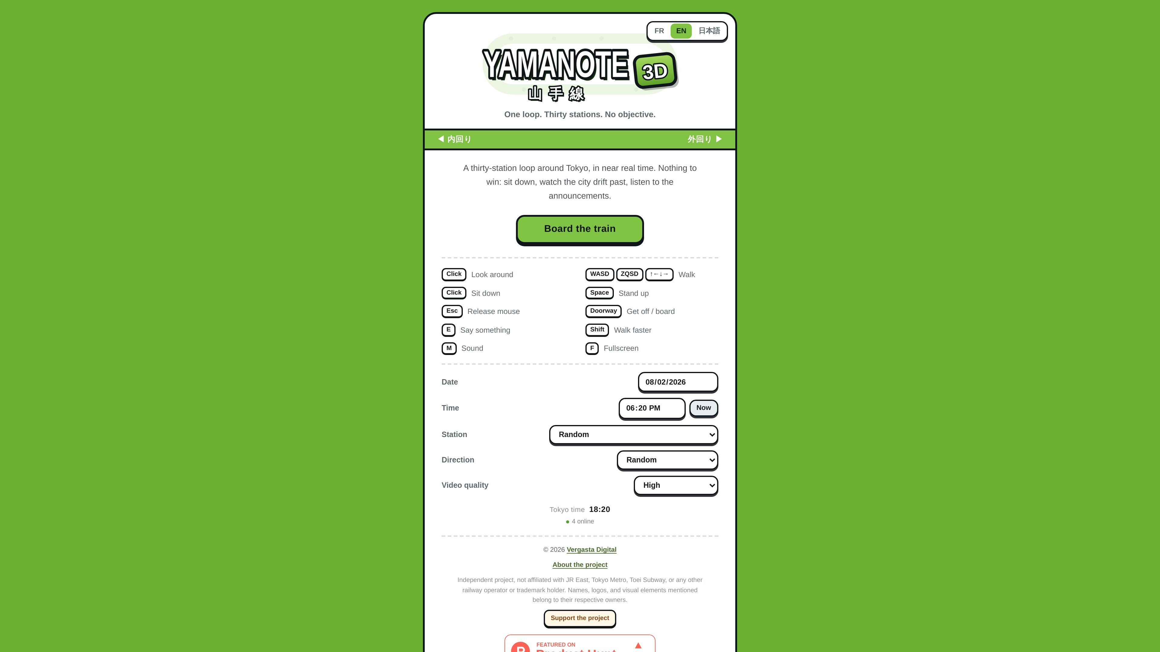 Yamanote 3D