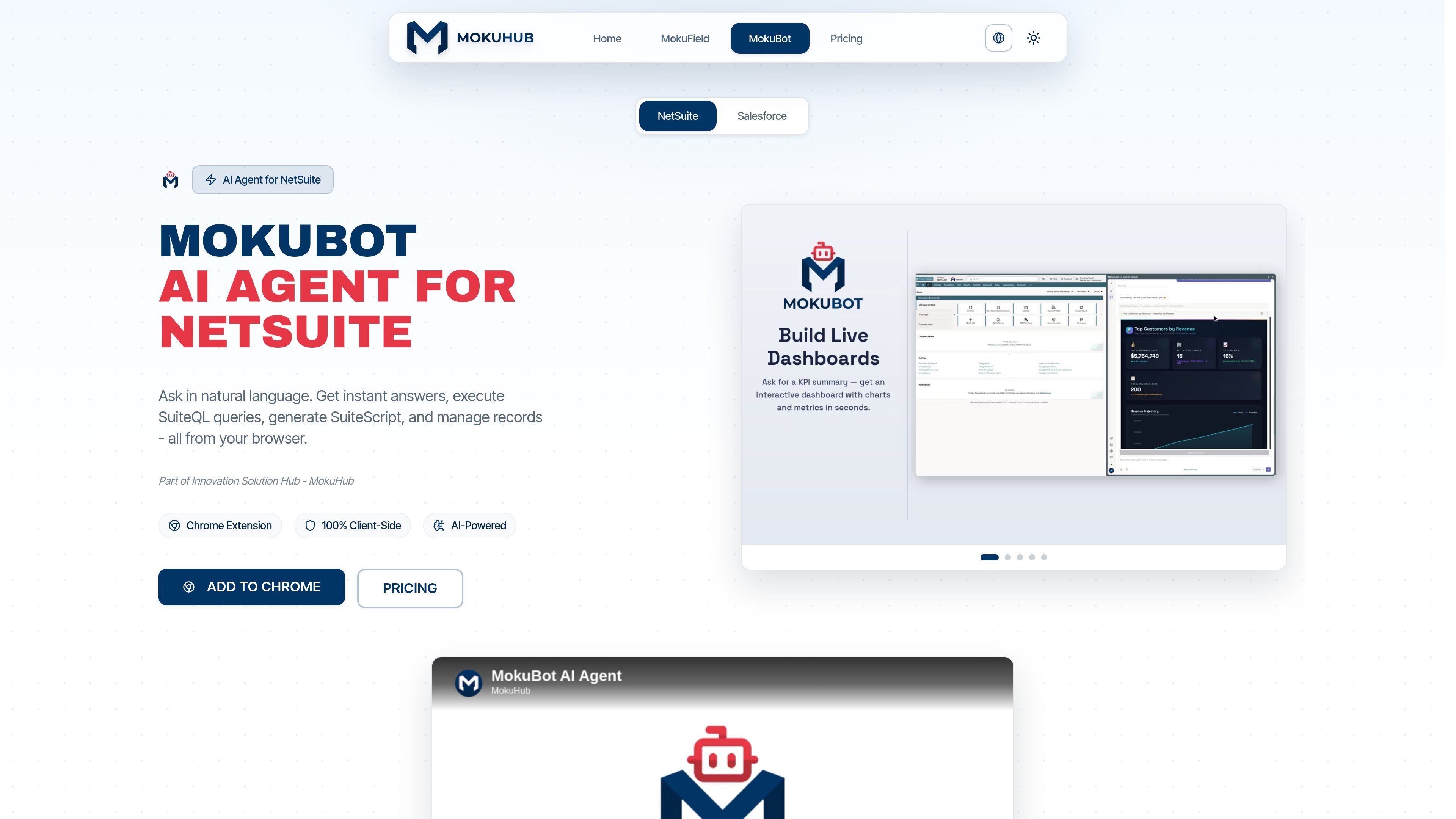 MokuBot for NetSuite