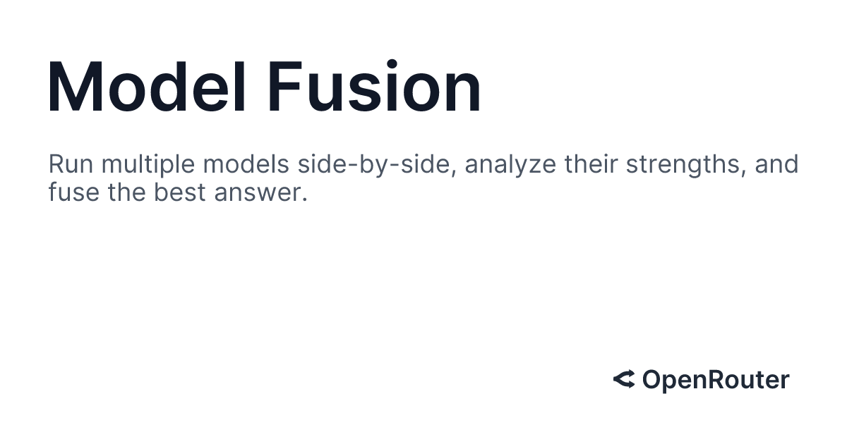 Model Fusion