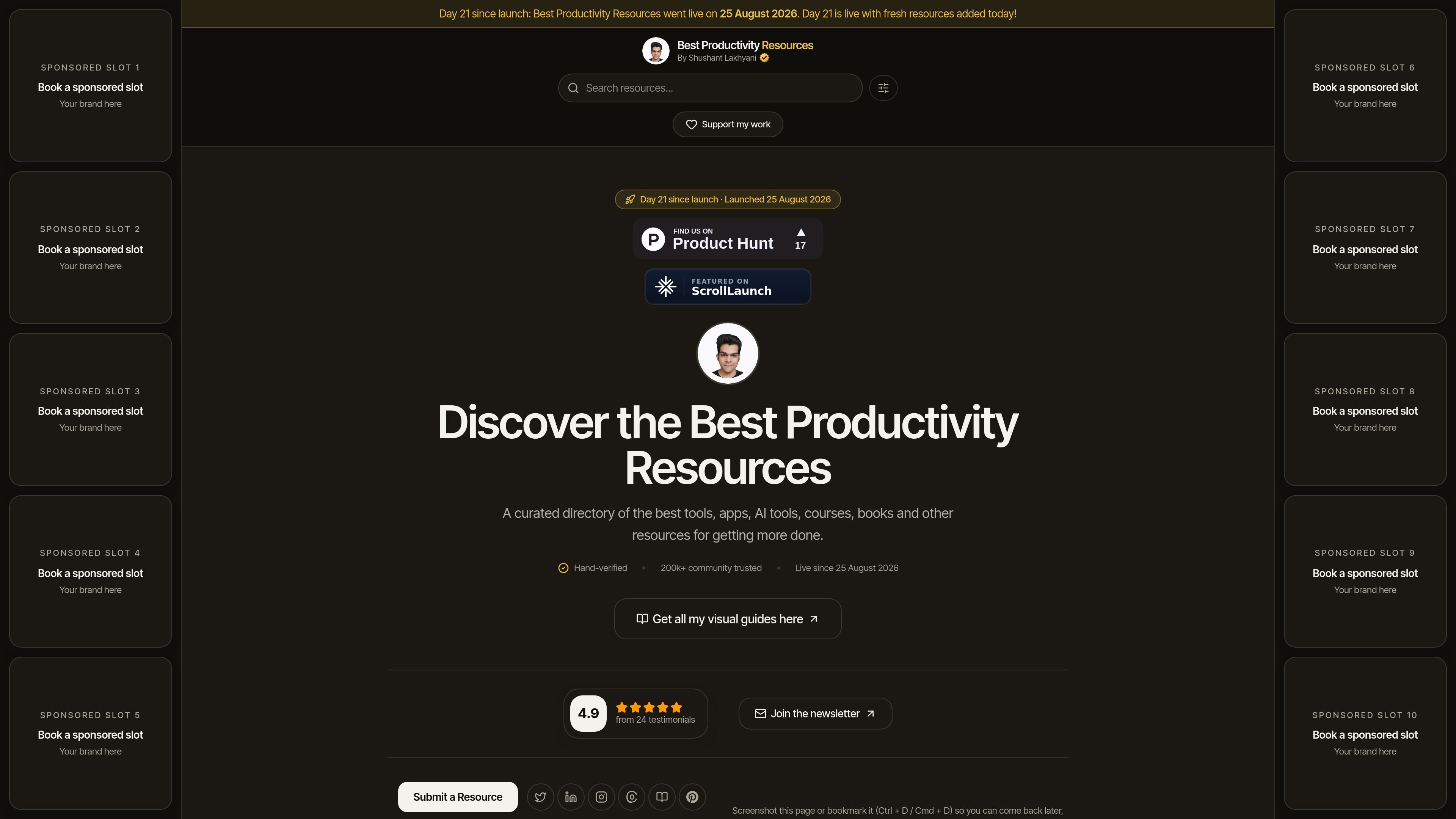 Best Productivity Resources
