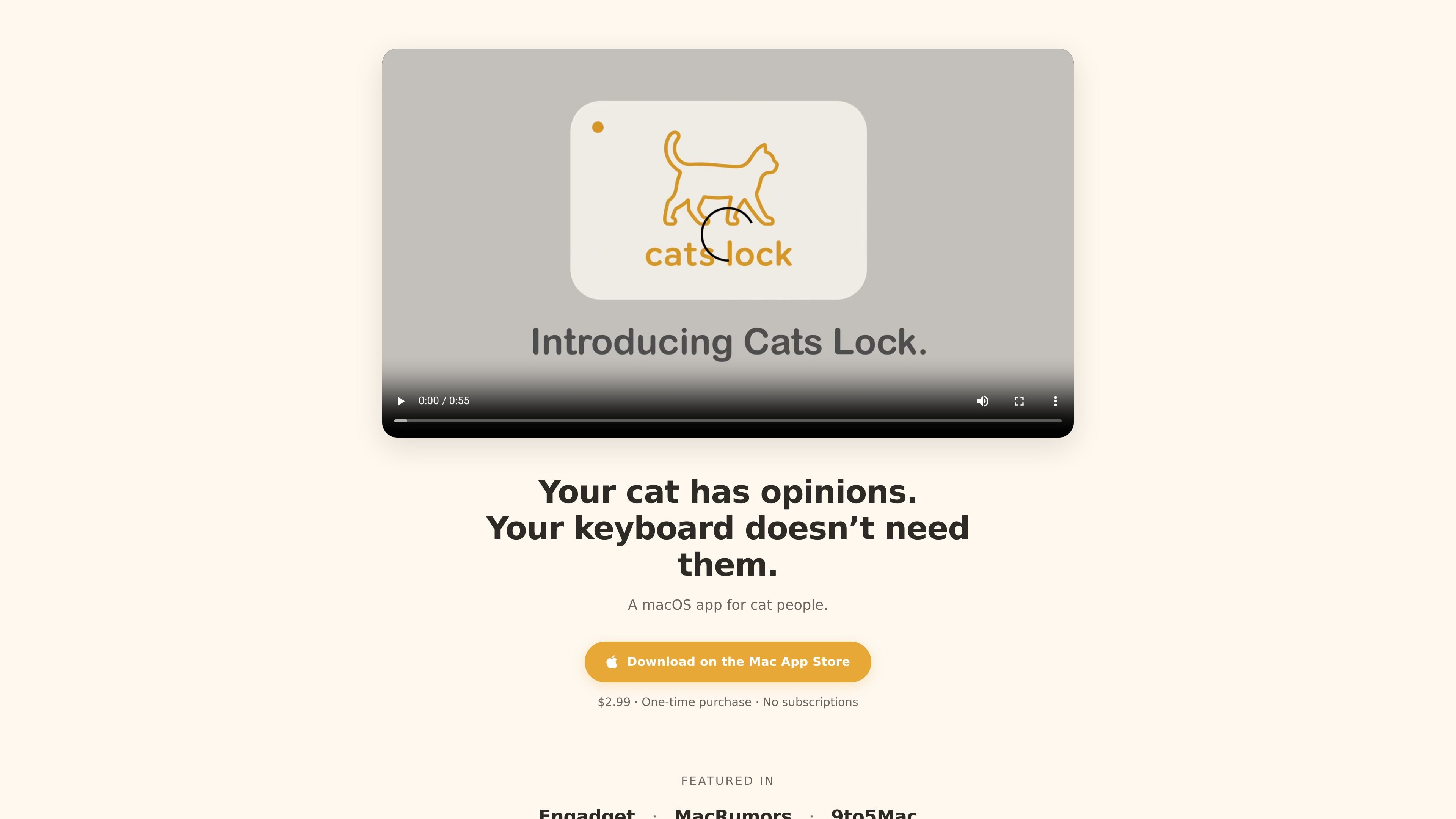 Cats Lock