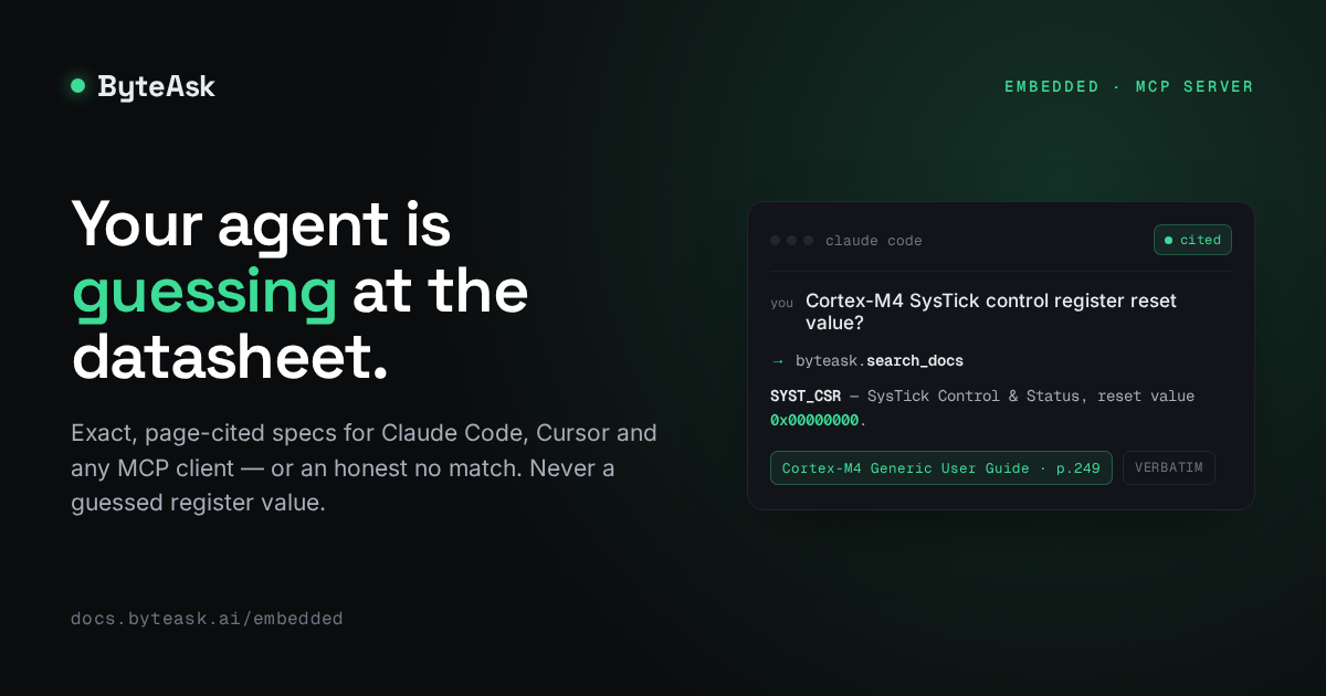 ByteAsk embedded