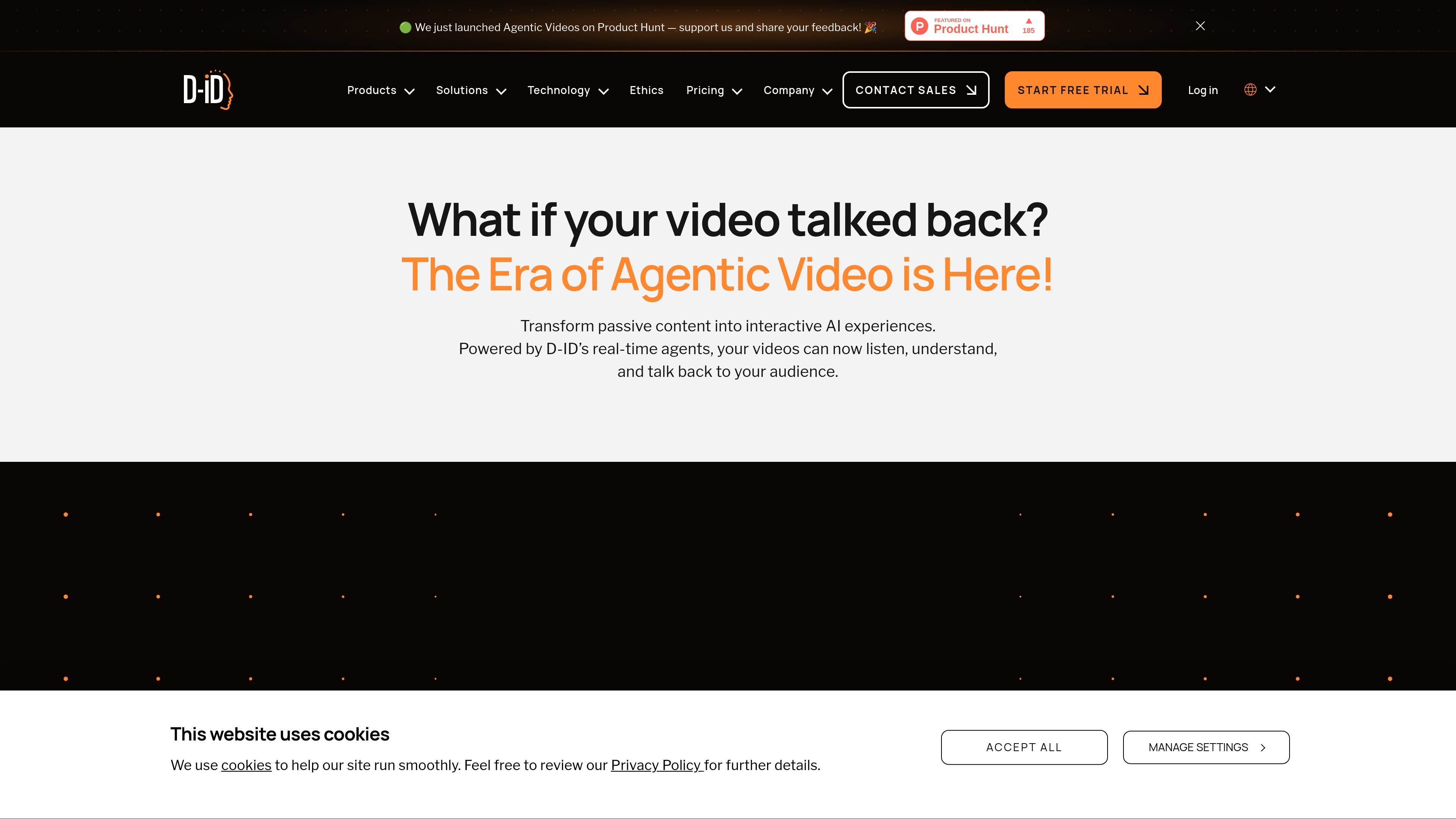 D-ID Agentic Videos