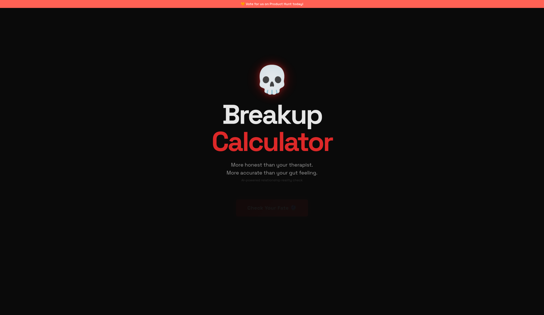 Breakup Calculator