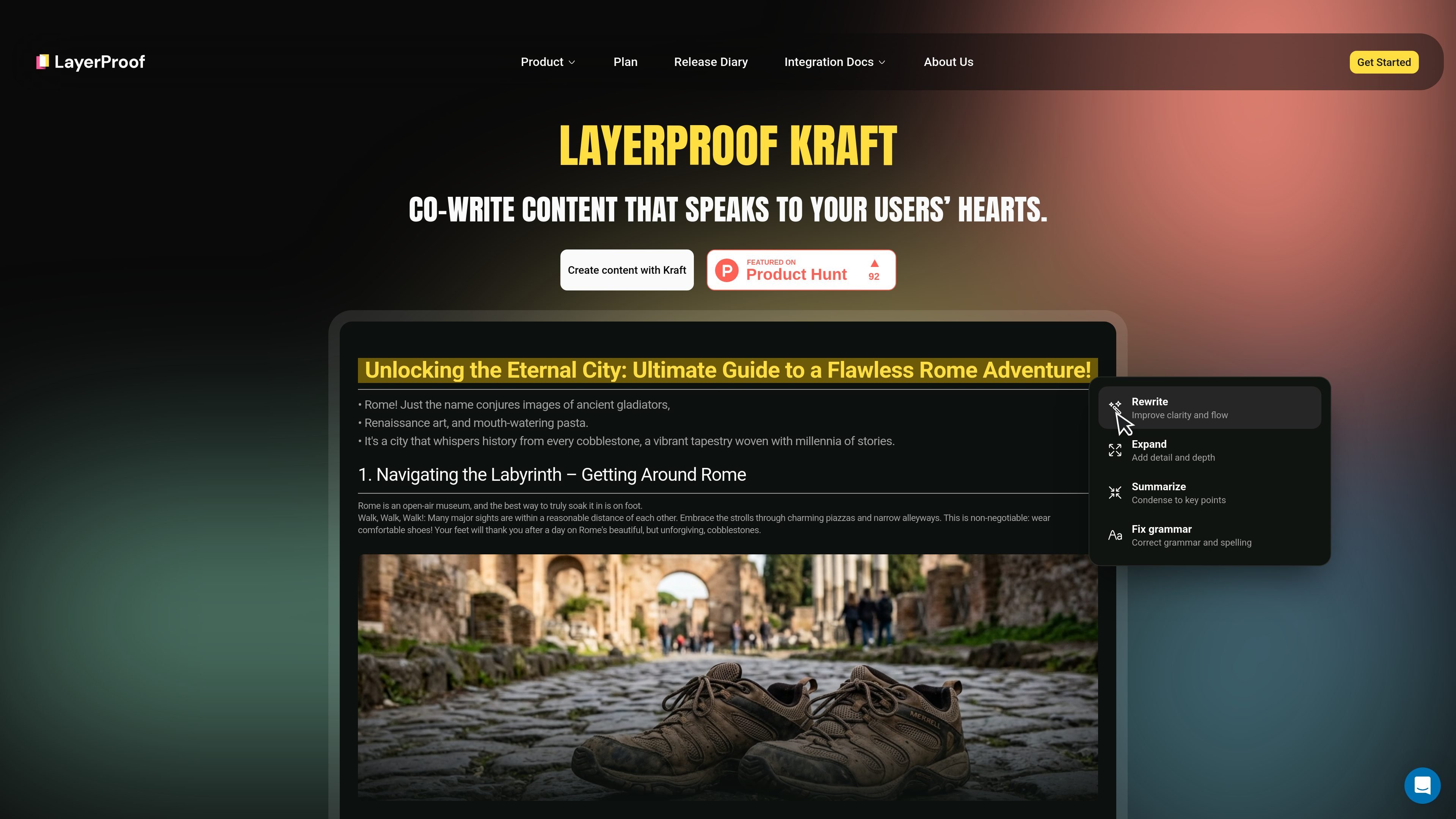 LayerProof Kraft