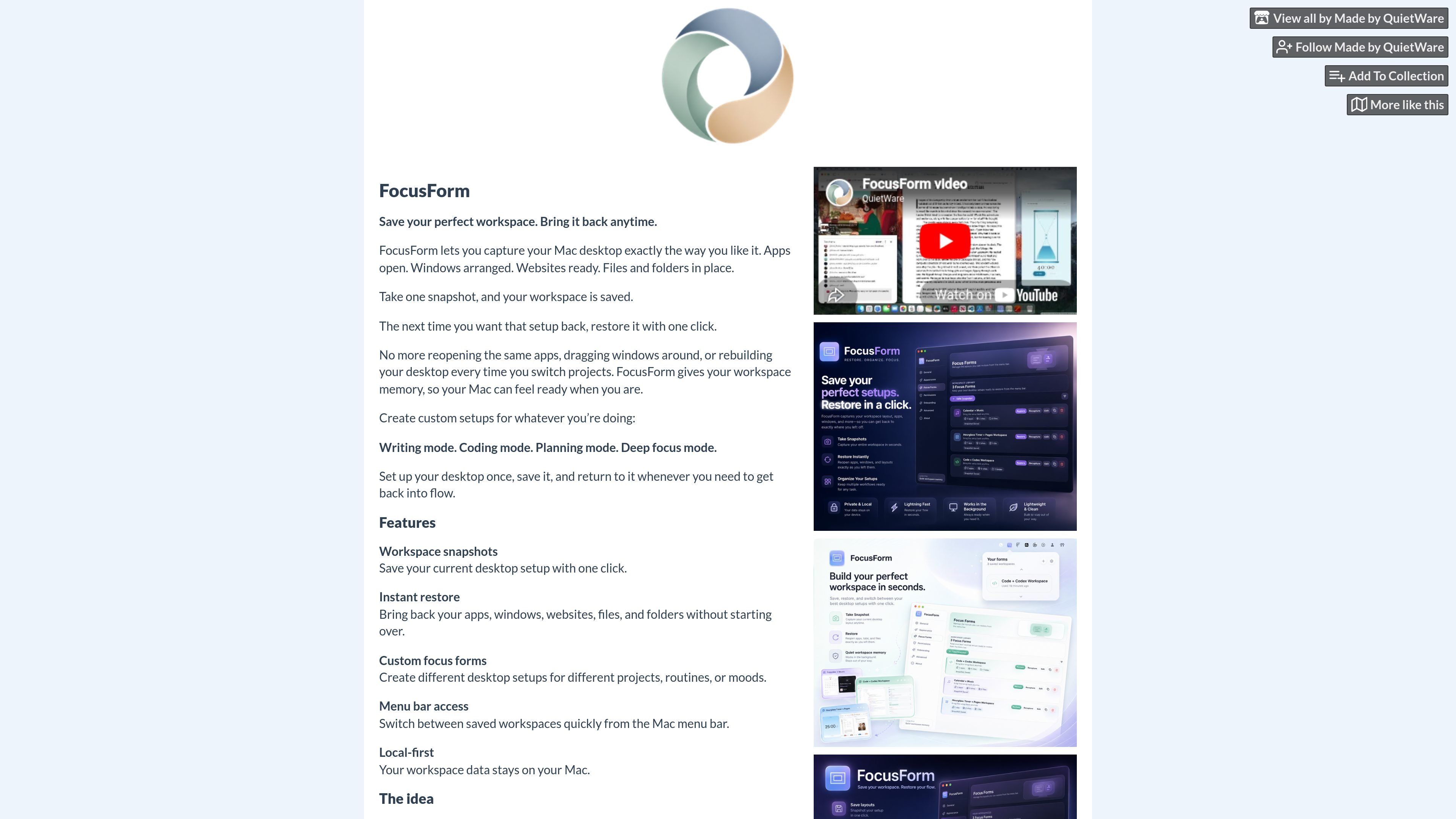 FocusForm