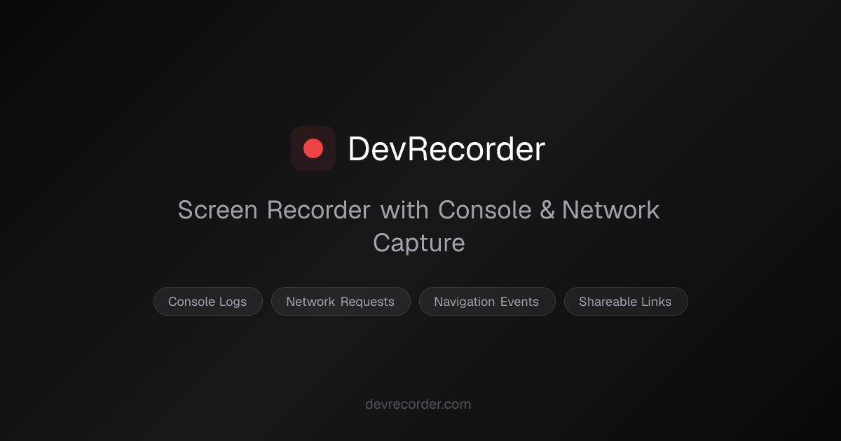 DevRecorder