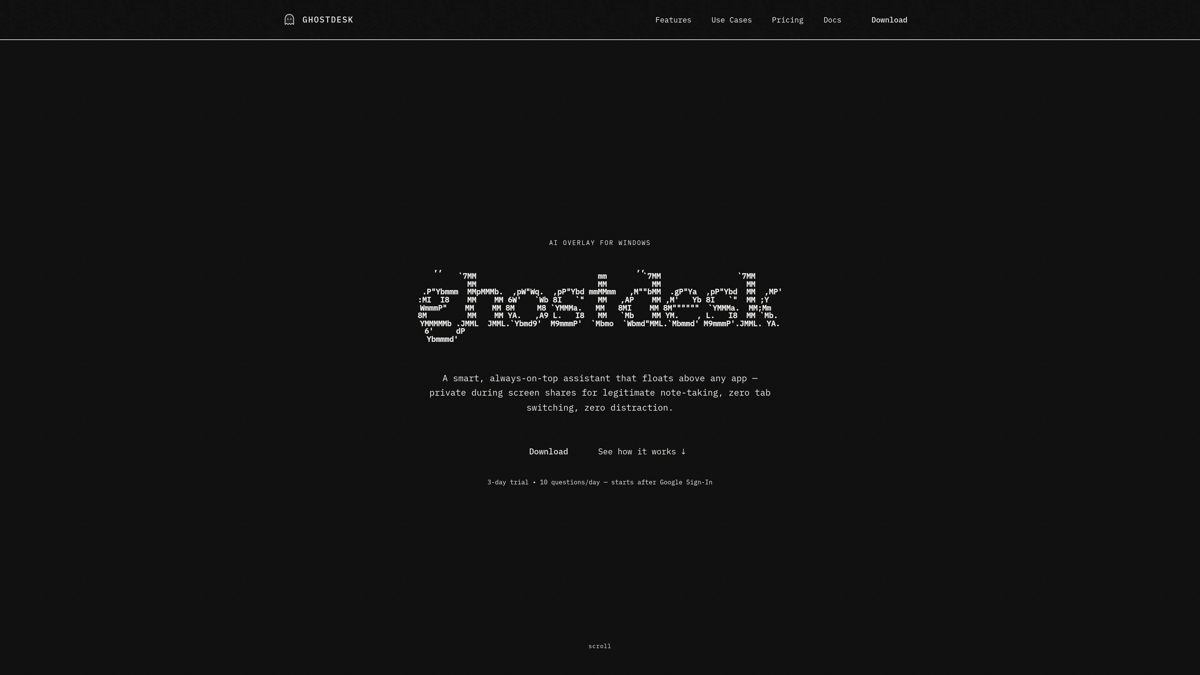 GhostDesk