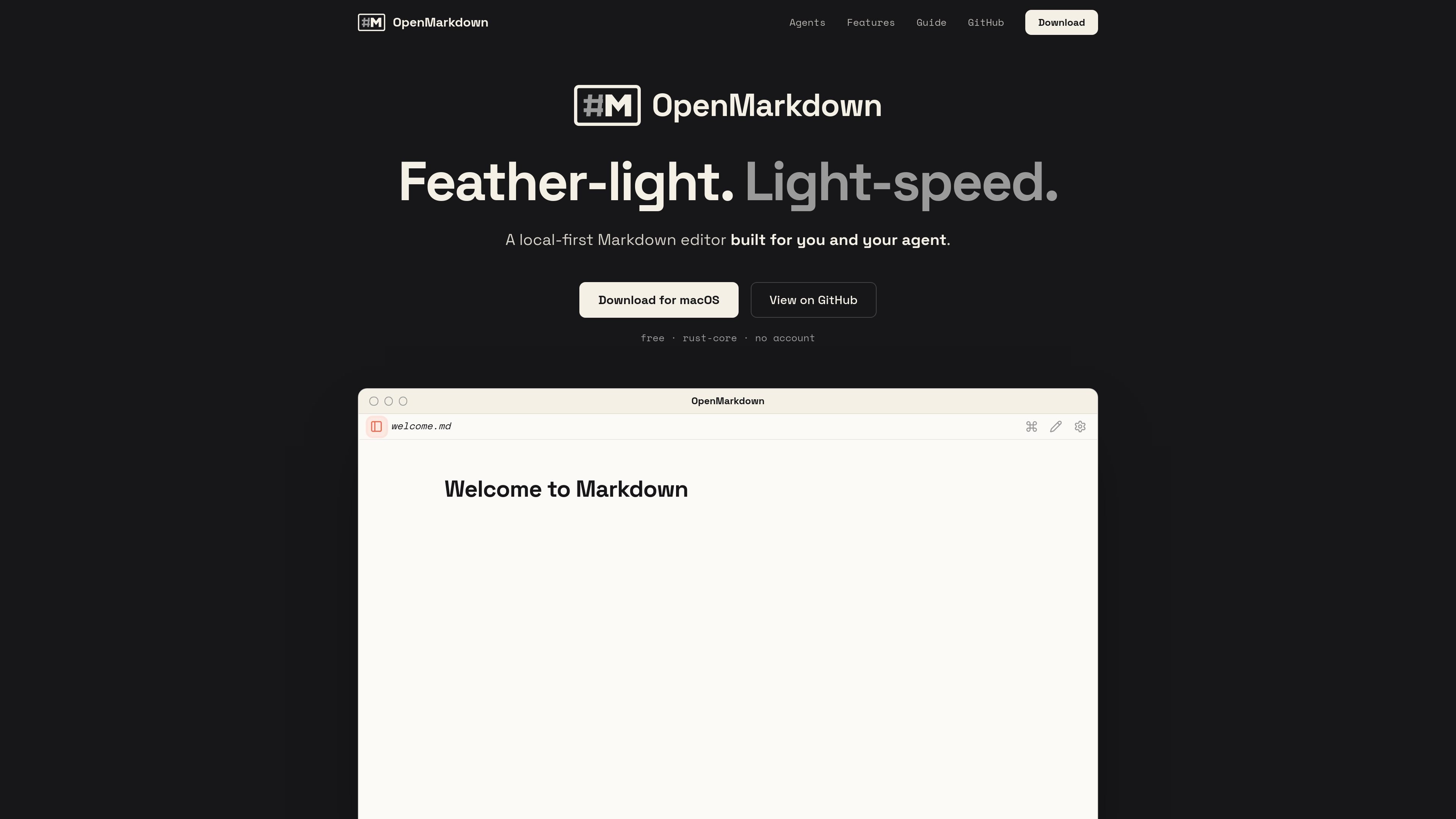 OpenMarkdown