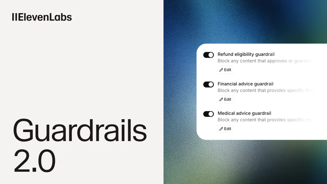 ElevenLabs Guardrails 2.0