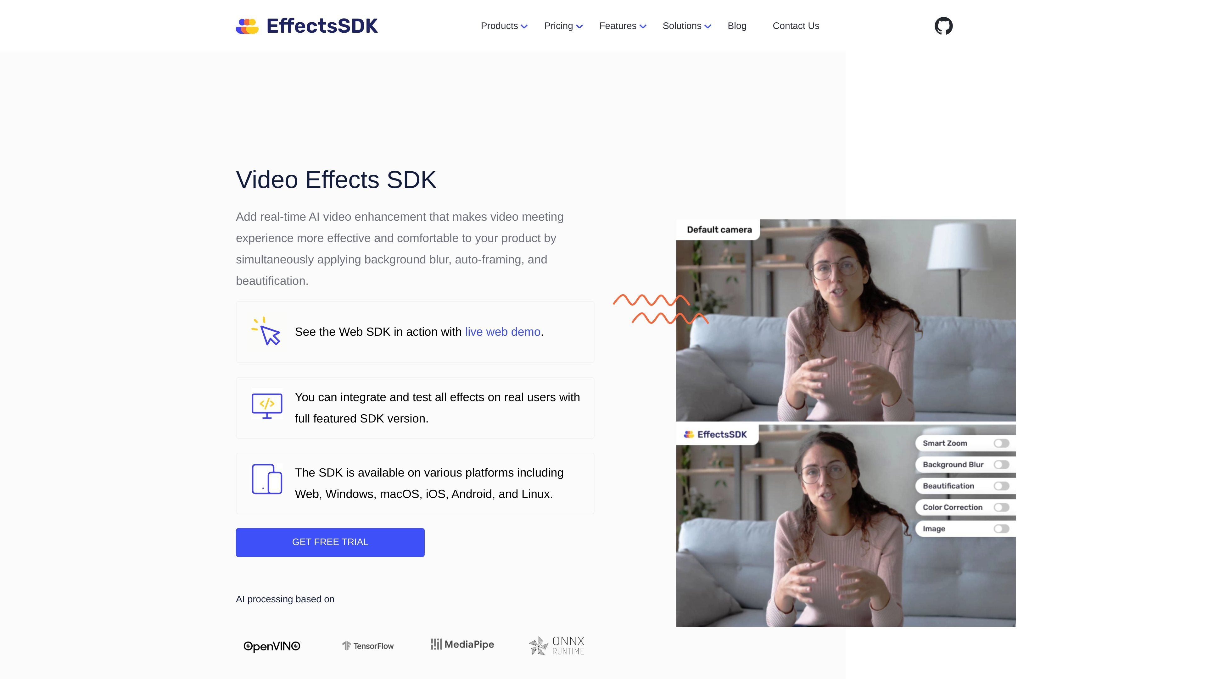 Video Effects SDK