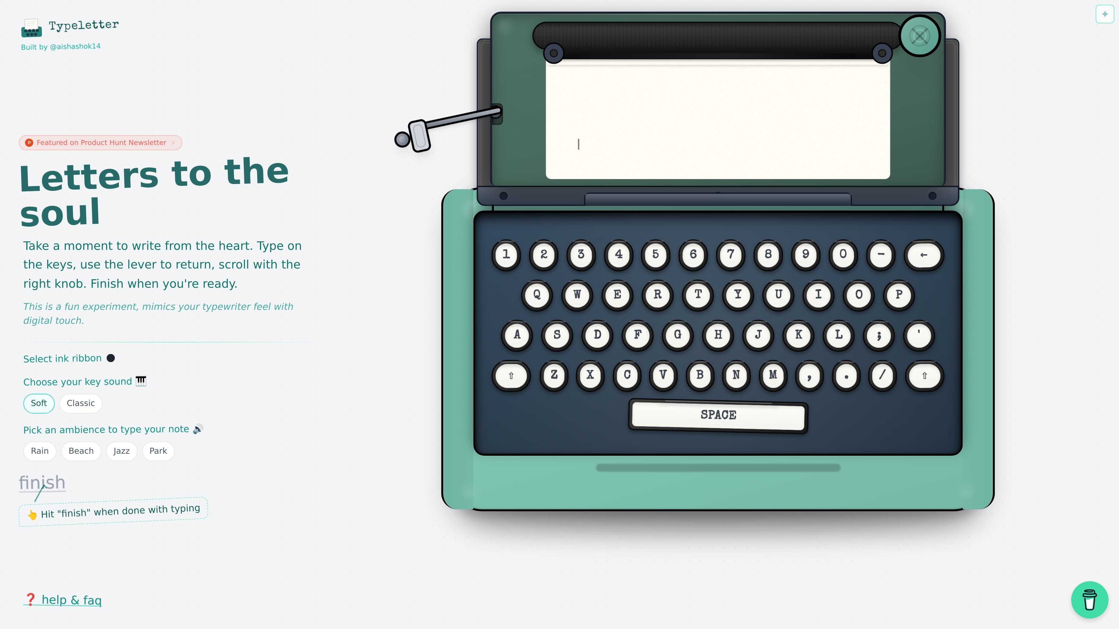 Typeletter