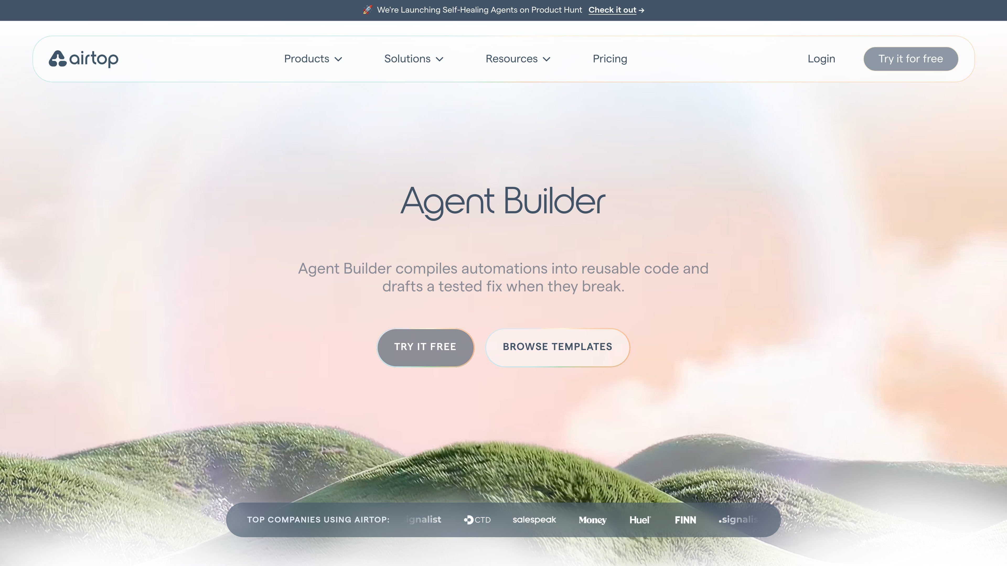 Airtop Agent Builder