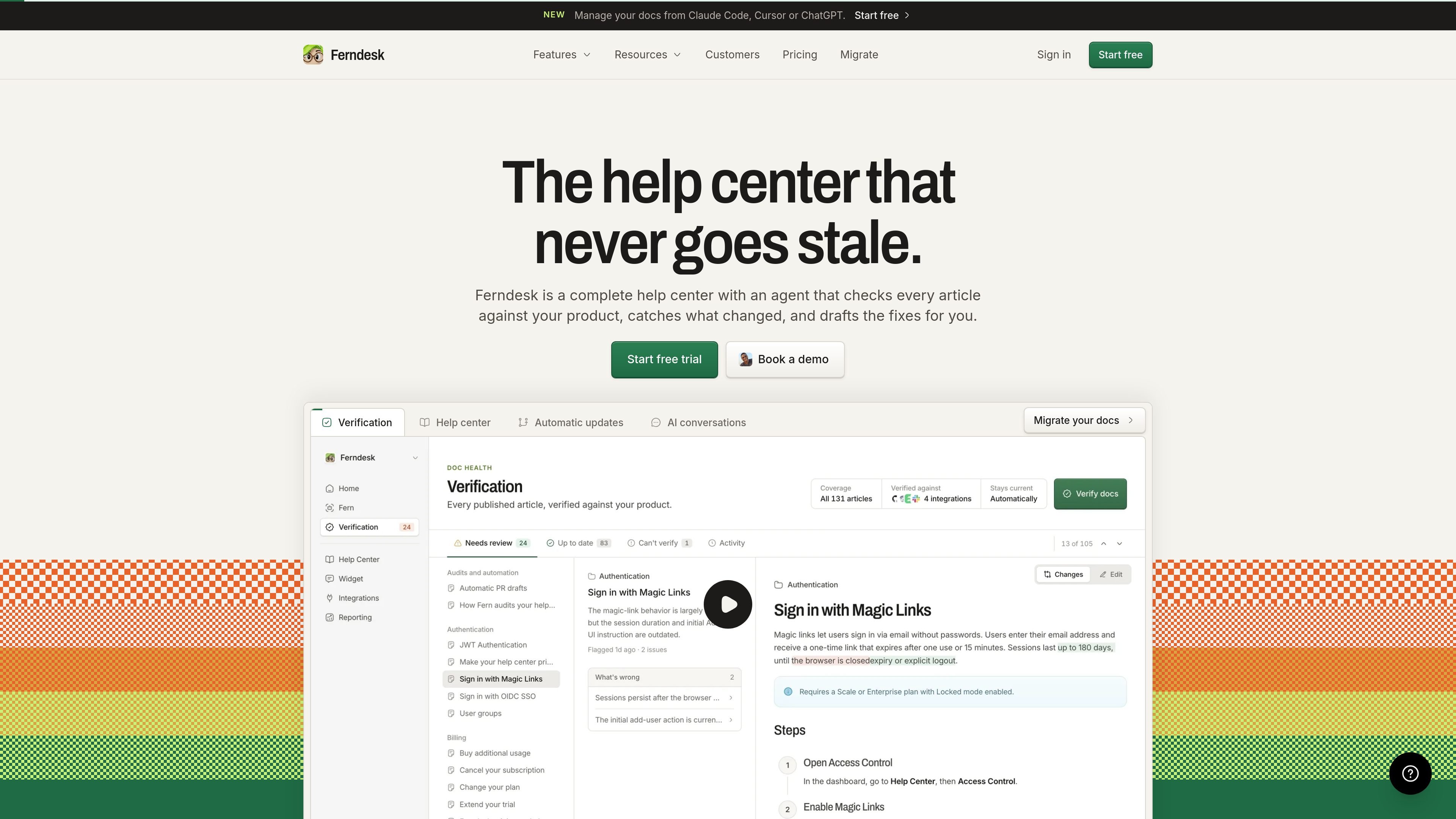 Ferndesk