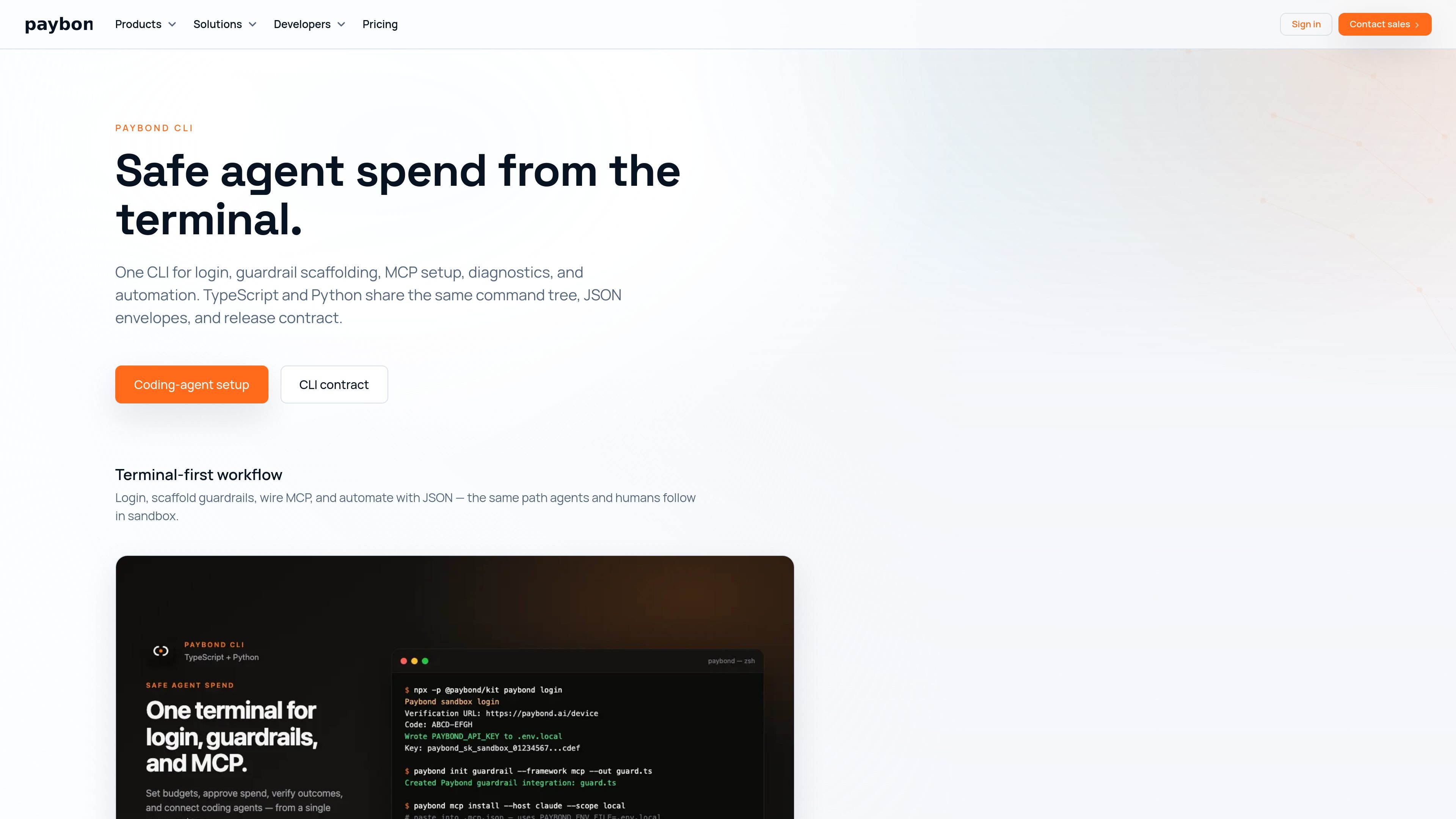 Paybond CLI
