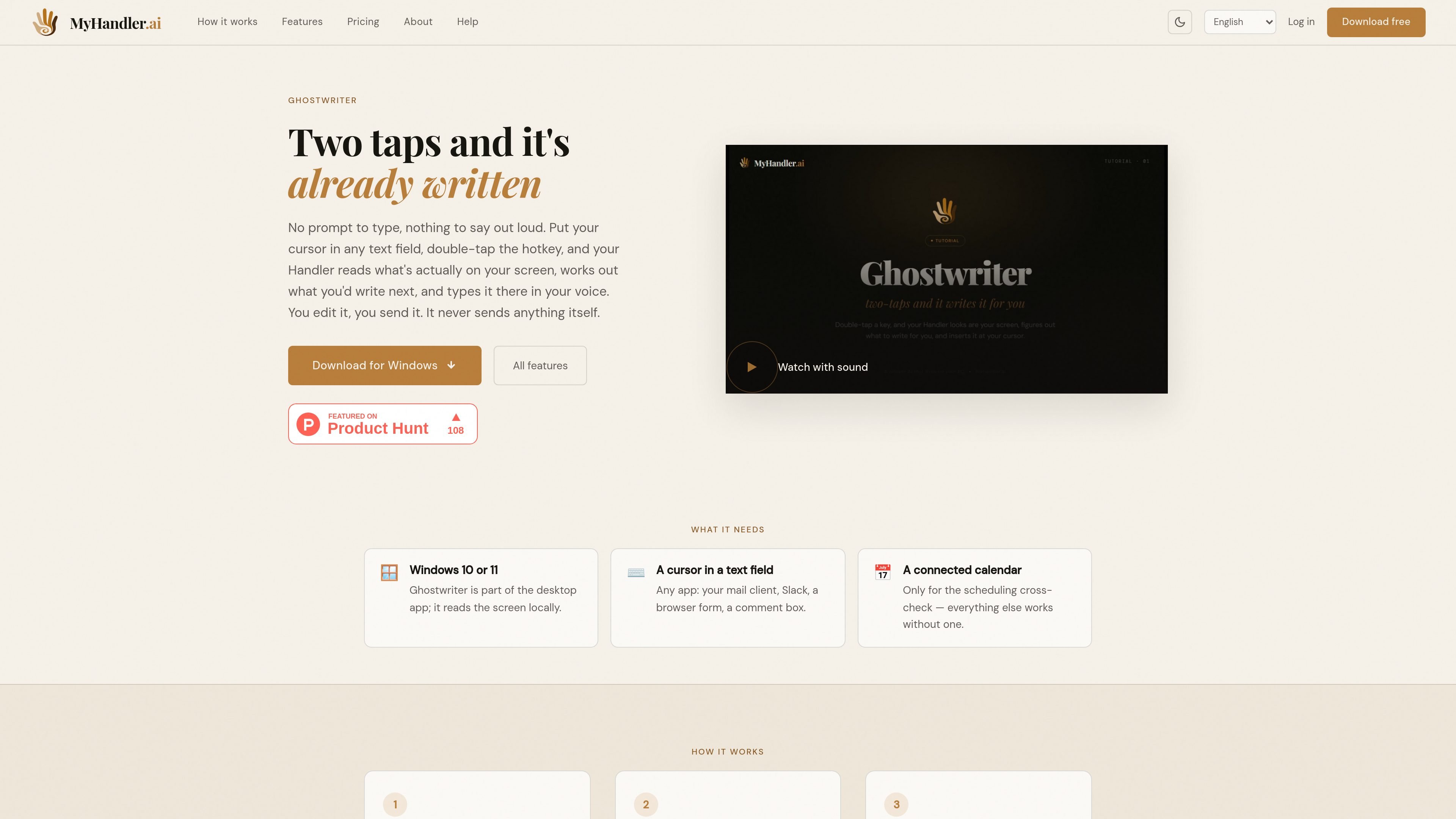 MyHandler Ghostwriter