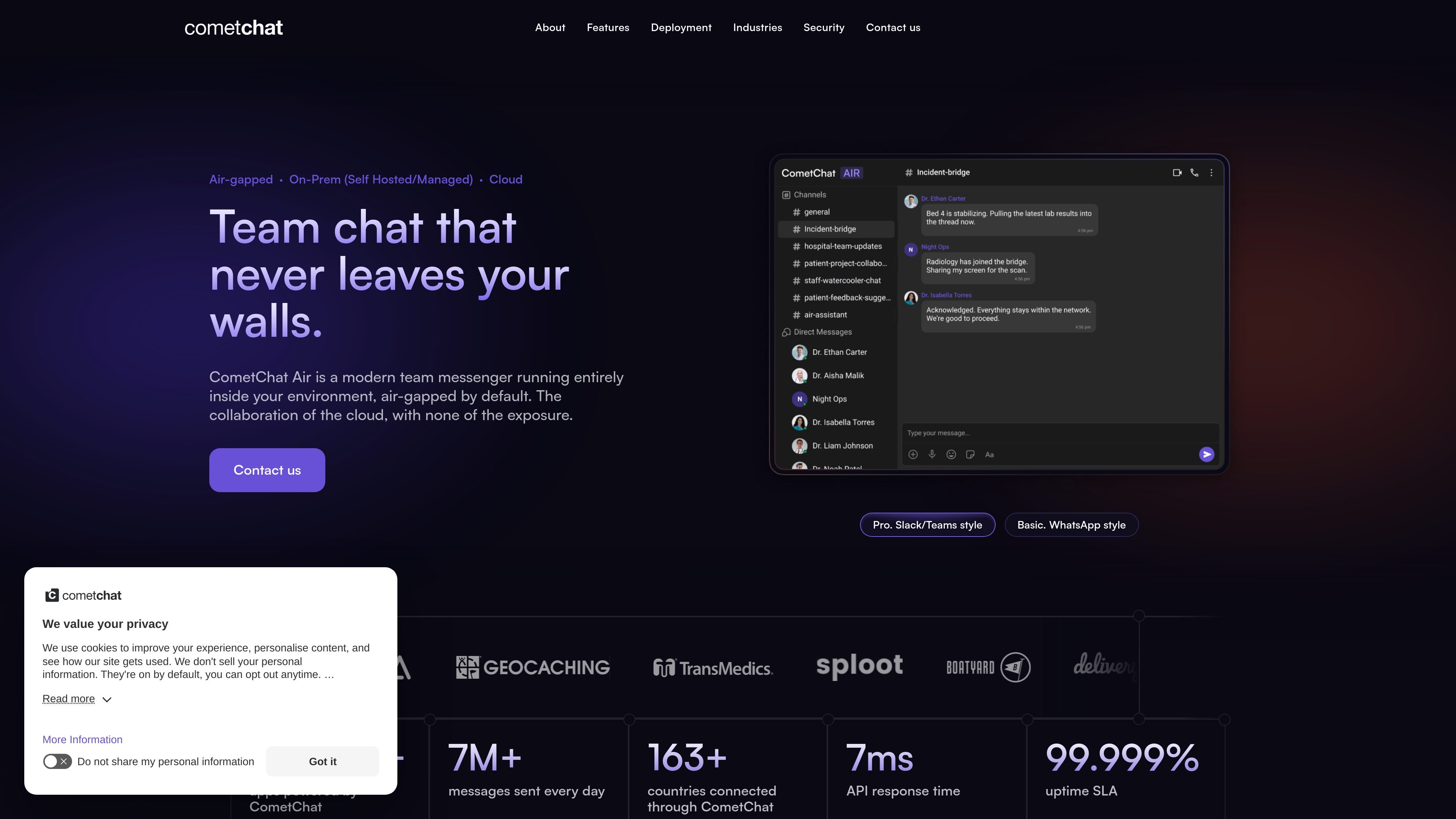 CometChat Air