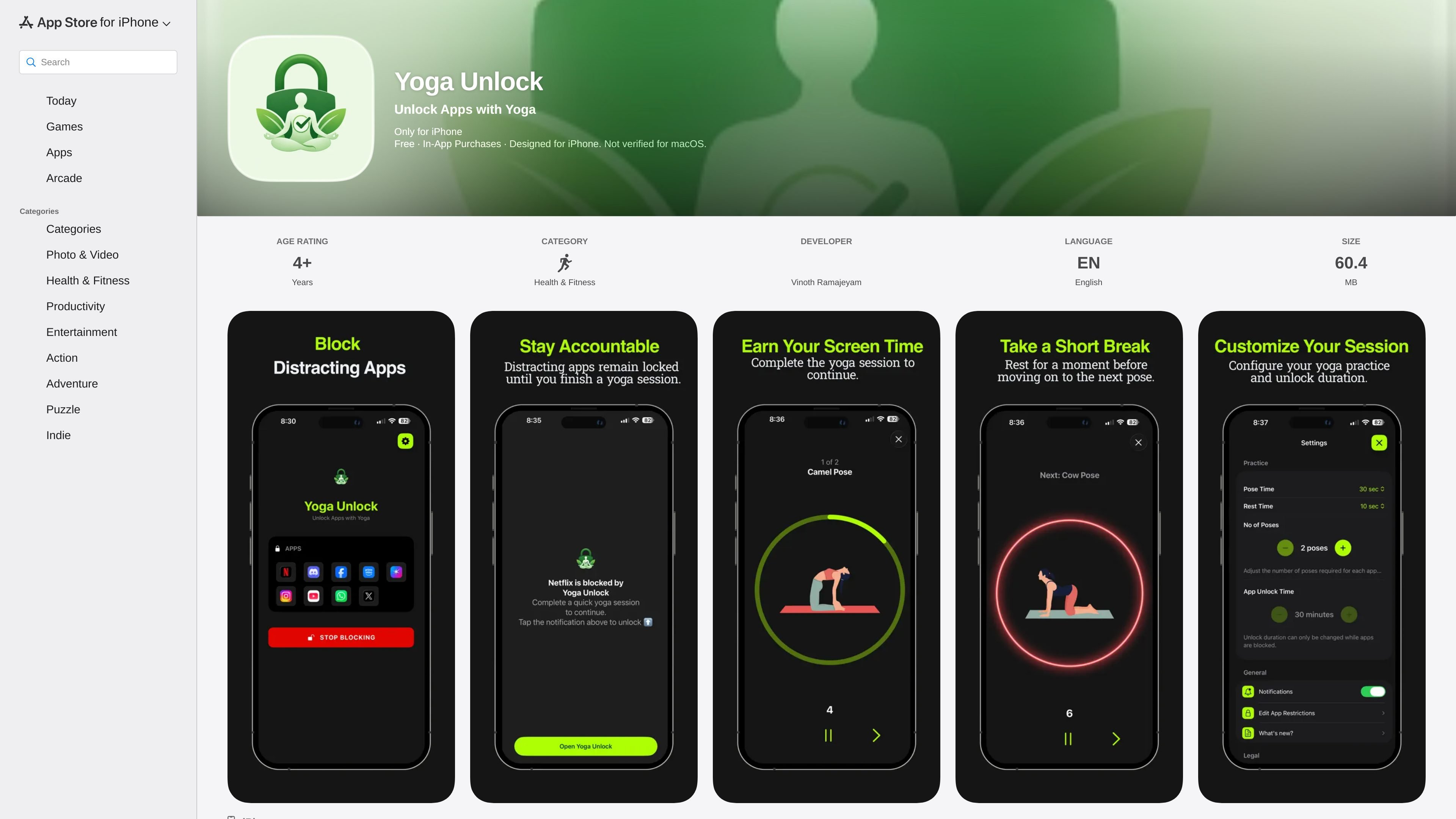 Yoga Unlock
