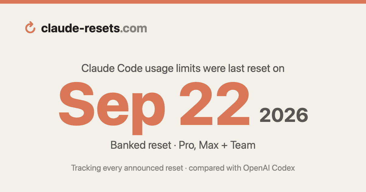 Claude Usage Reset Tracker