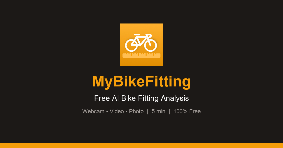 MyBikeFitting AI Posture Analysis