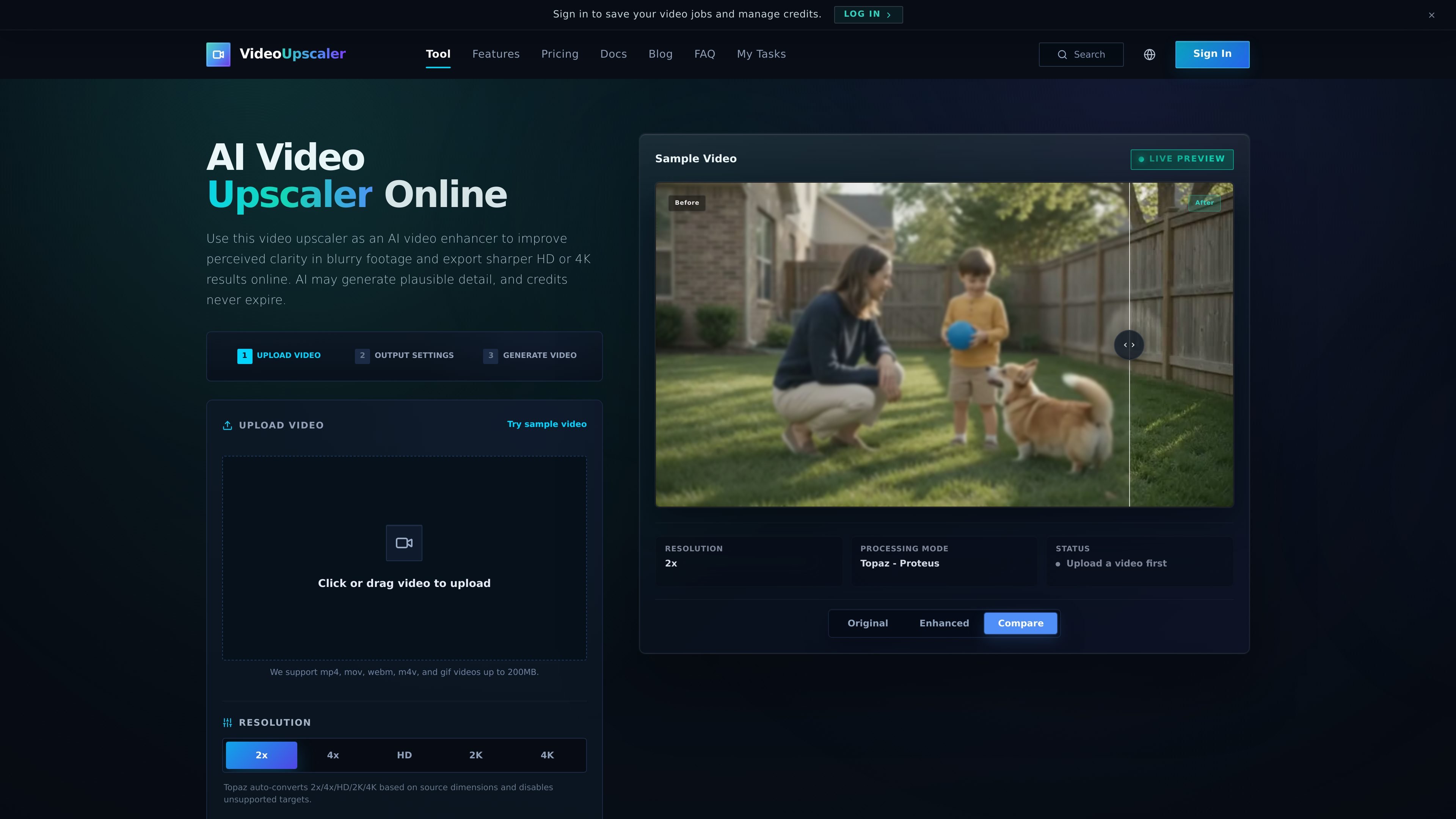Video Upscaler