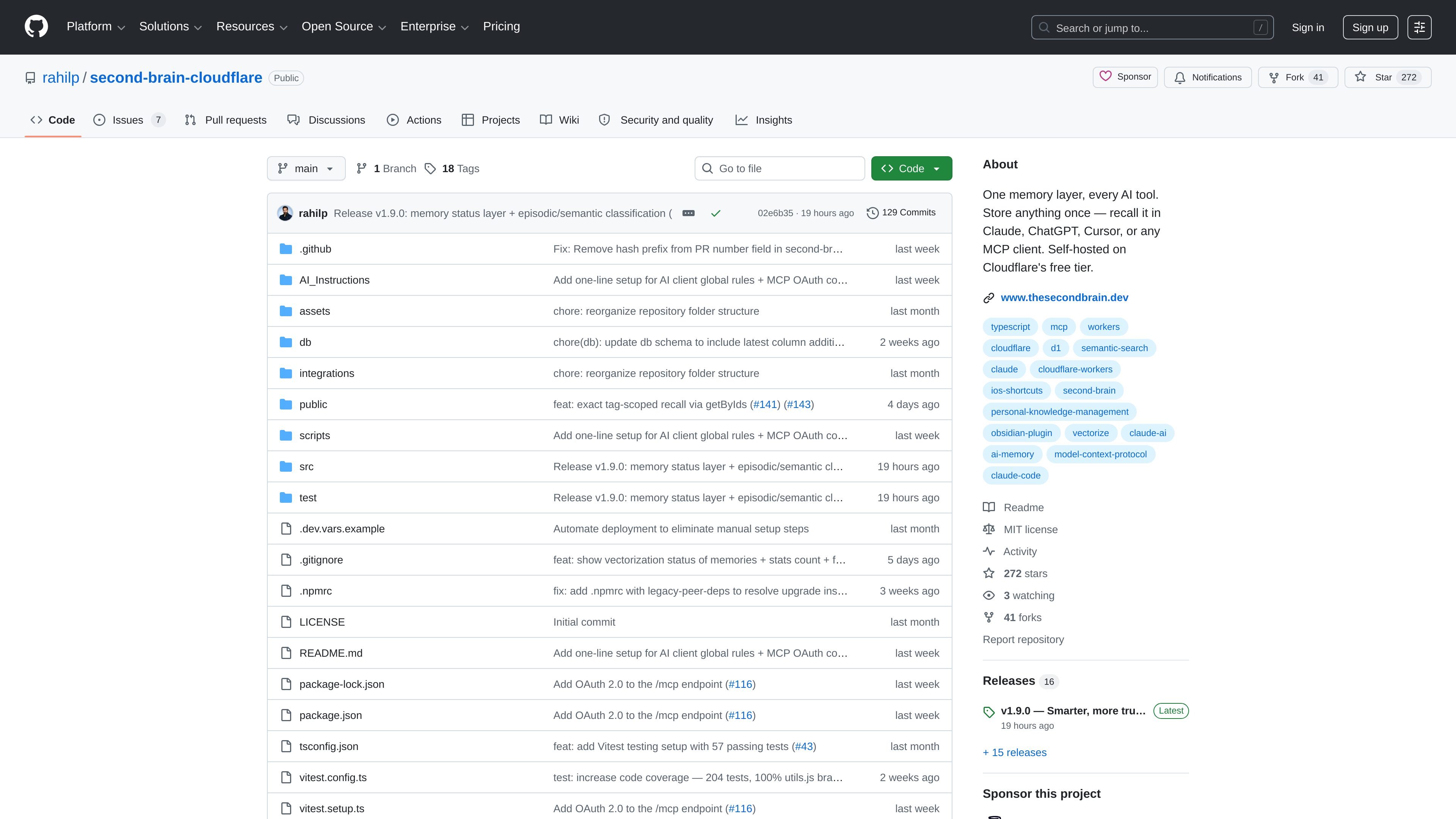 Second Brain Cloudflare