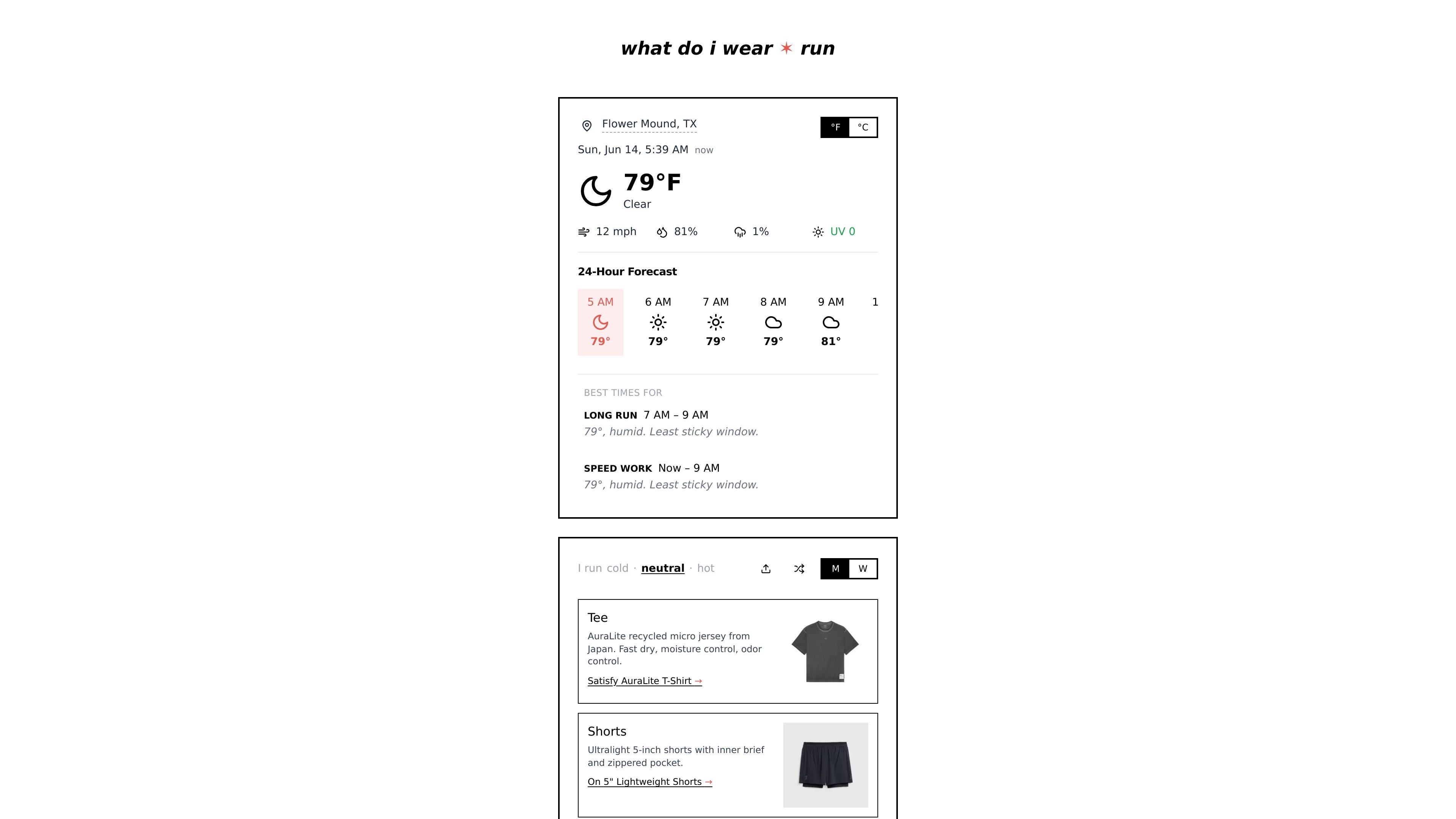 what do i wear ✶ run
