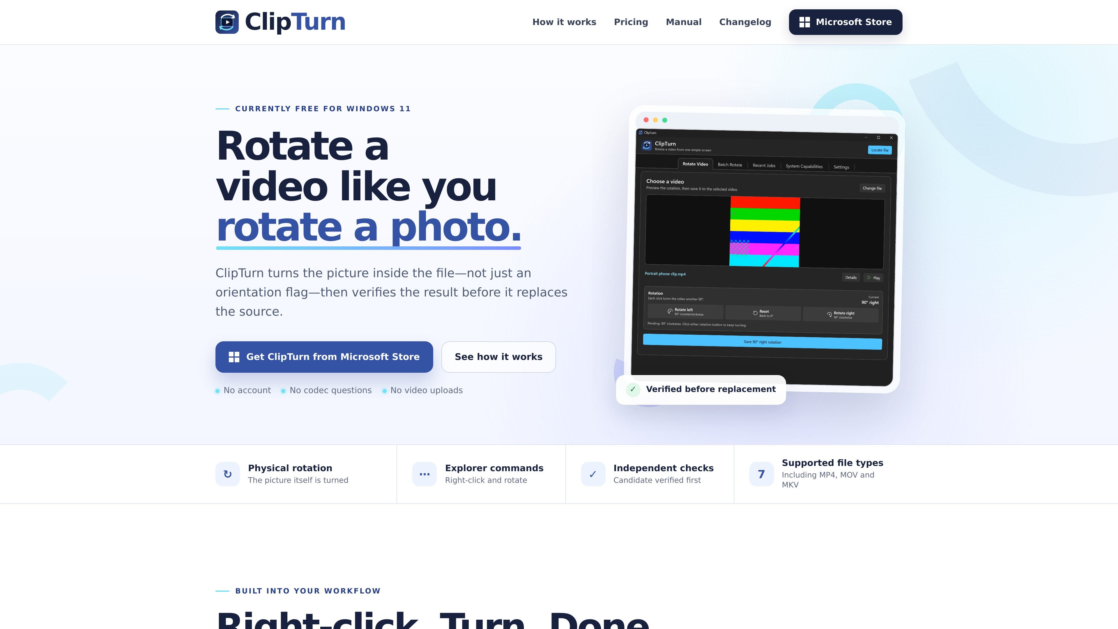 ClipTurn