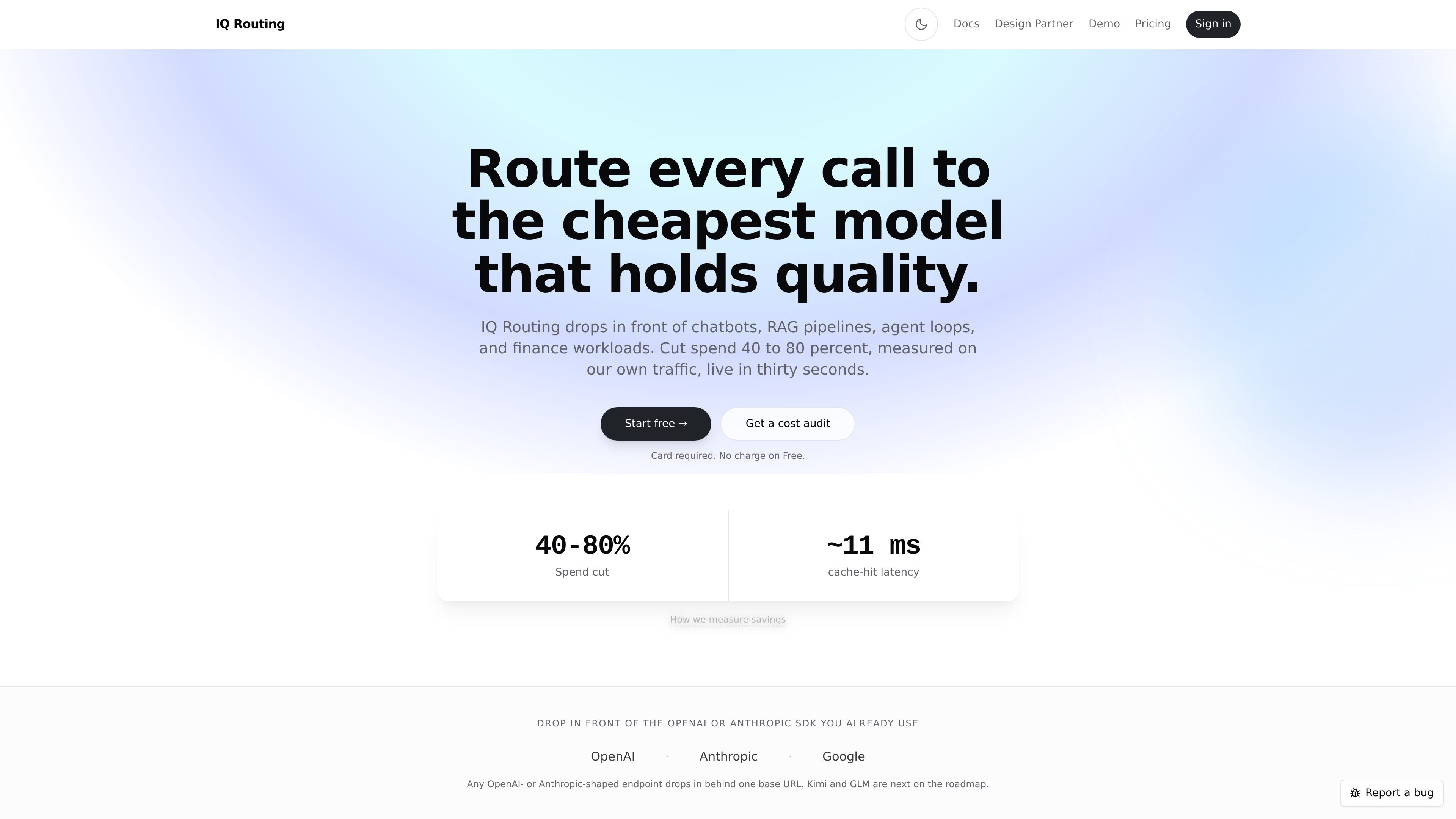 IQ Routing