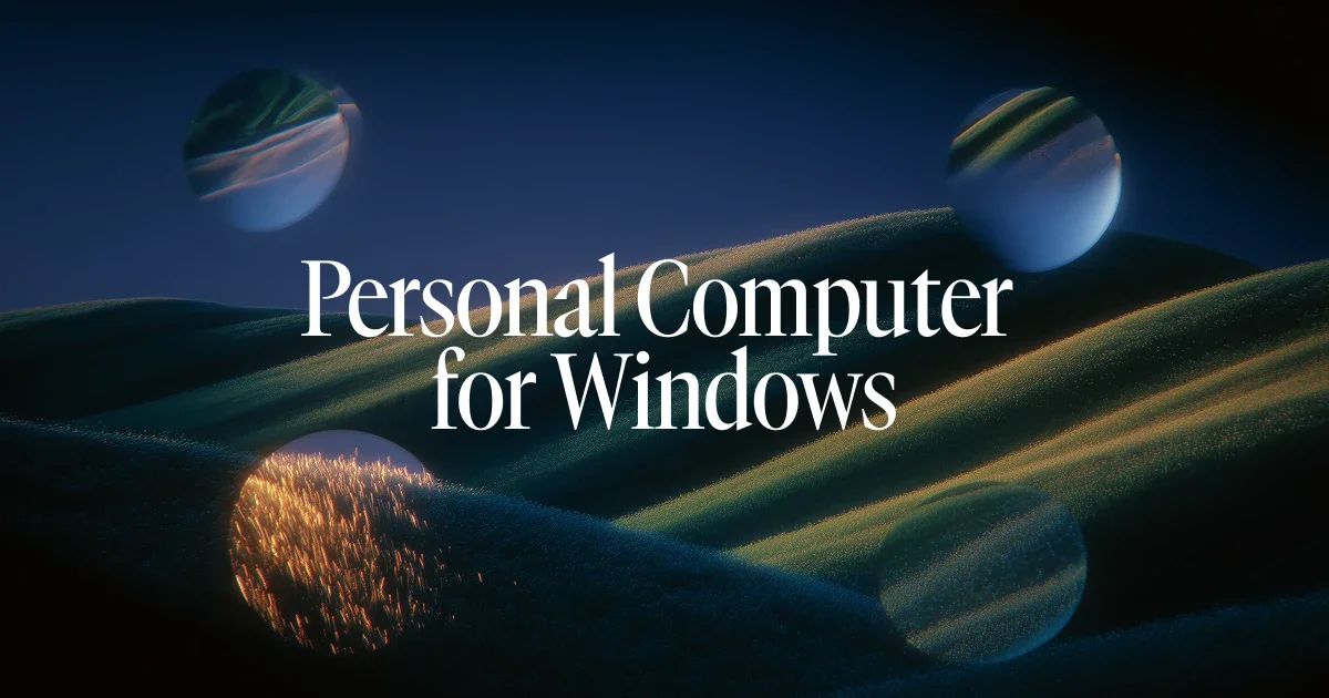 Personal Computer for Windows