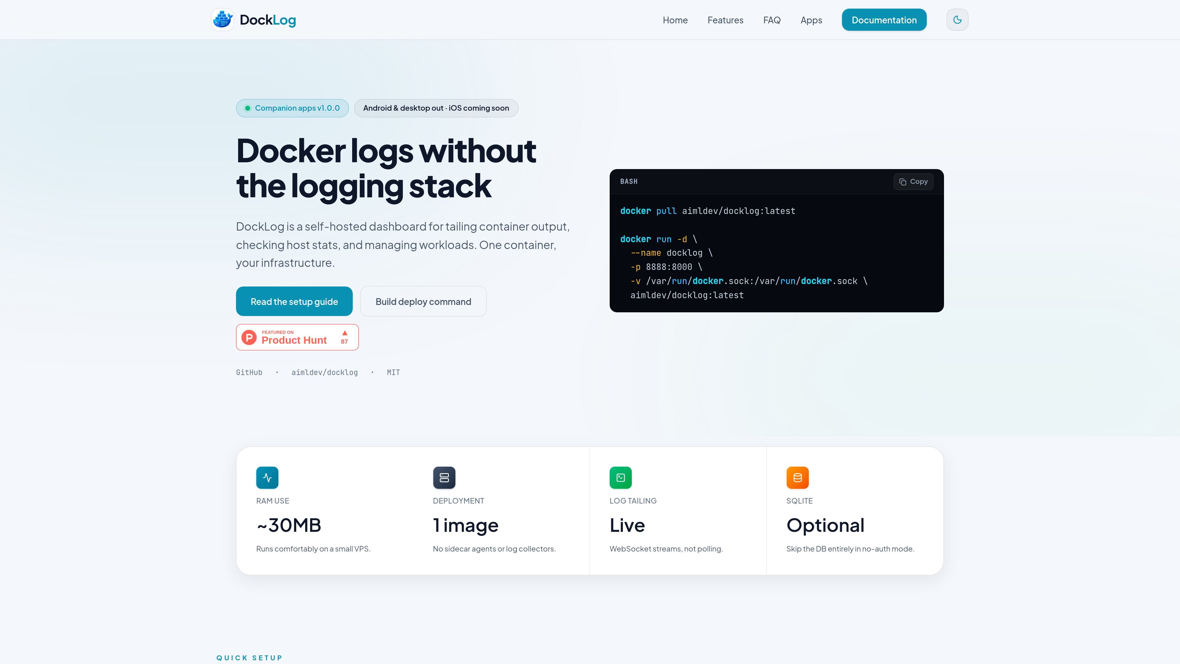 DockLog